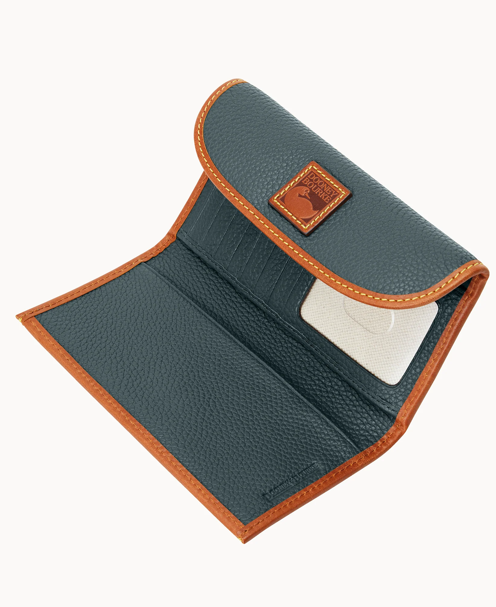 Pebble Grain Continental Clutch - Image 36