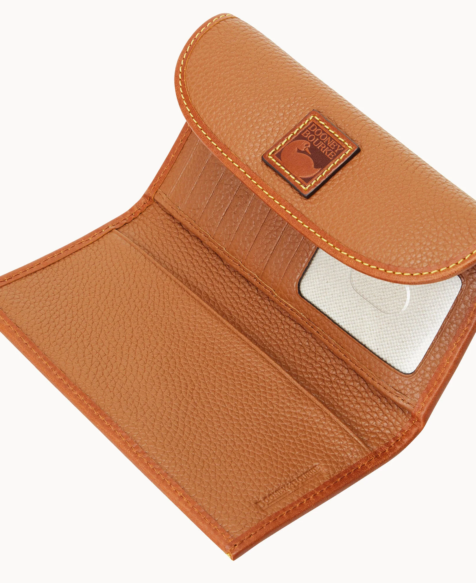 Pebble Grain Continental Clutch - Image 5