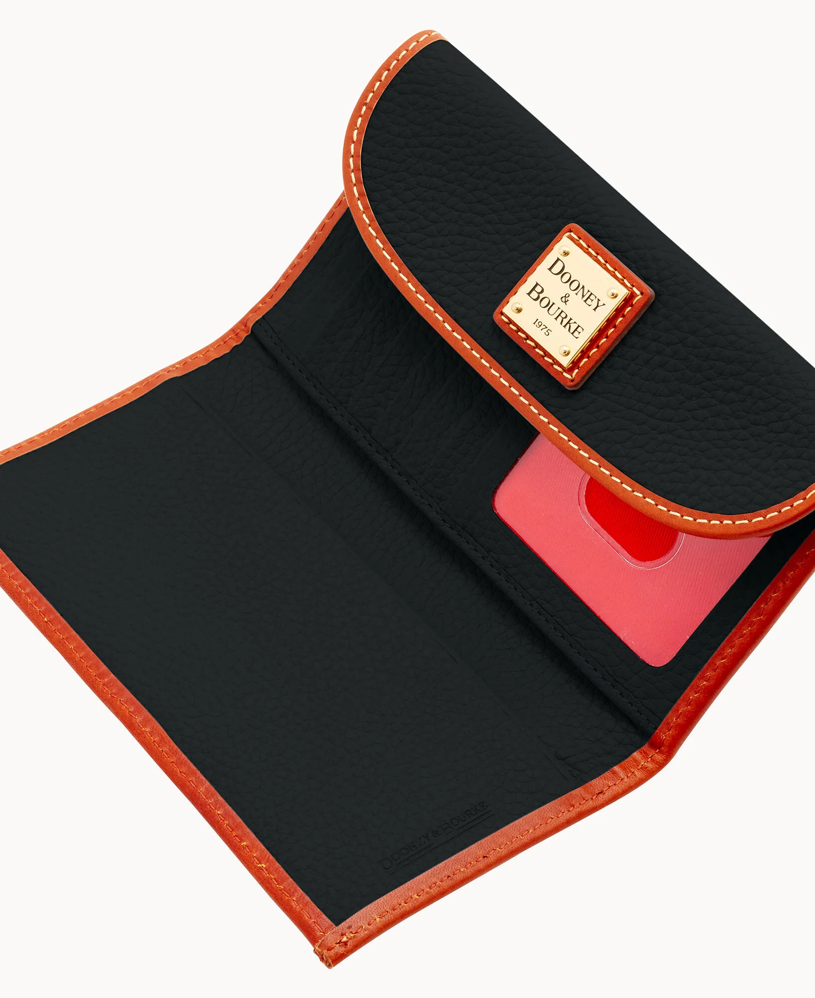 Pebble Grain Continental Clutch - Image 20