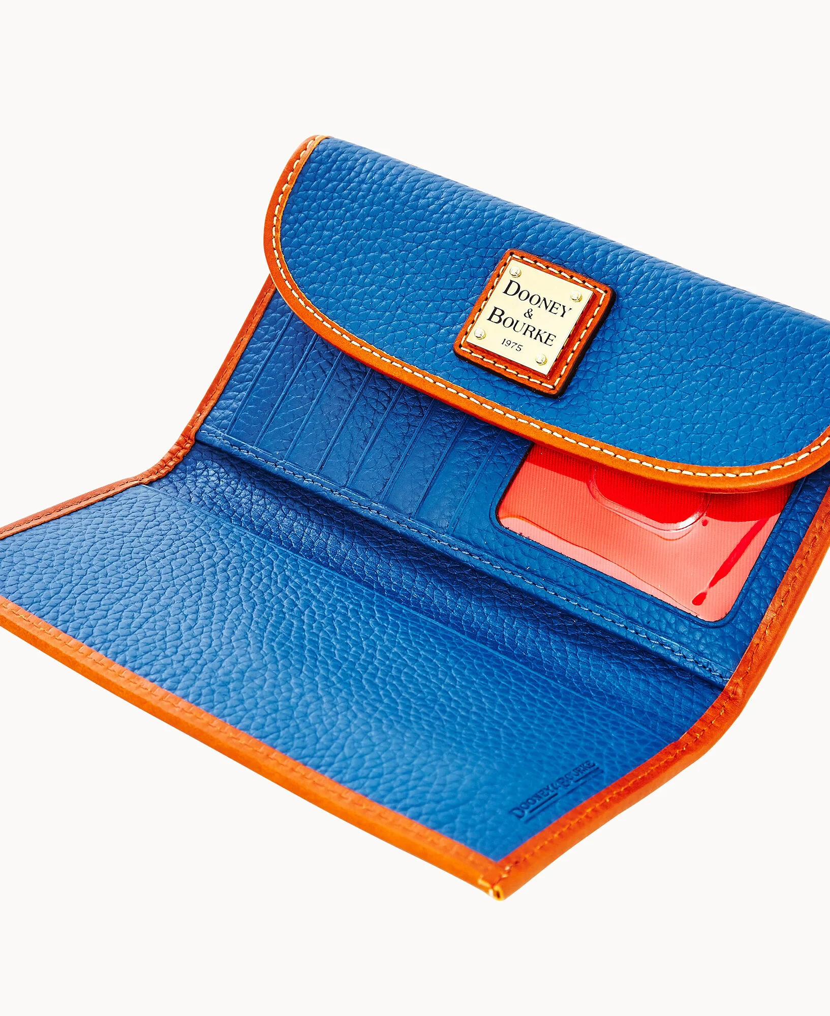 Pebble Grain Continental Clutch - Image 38