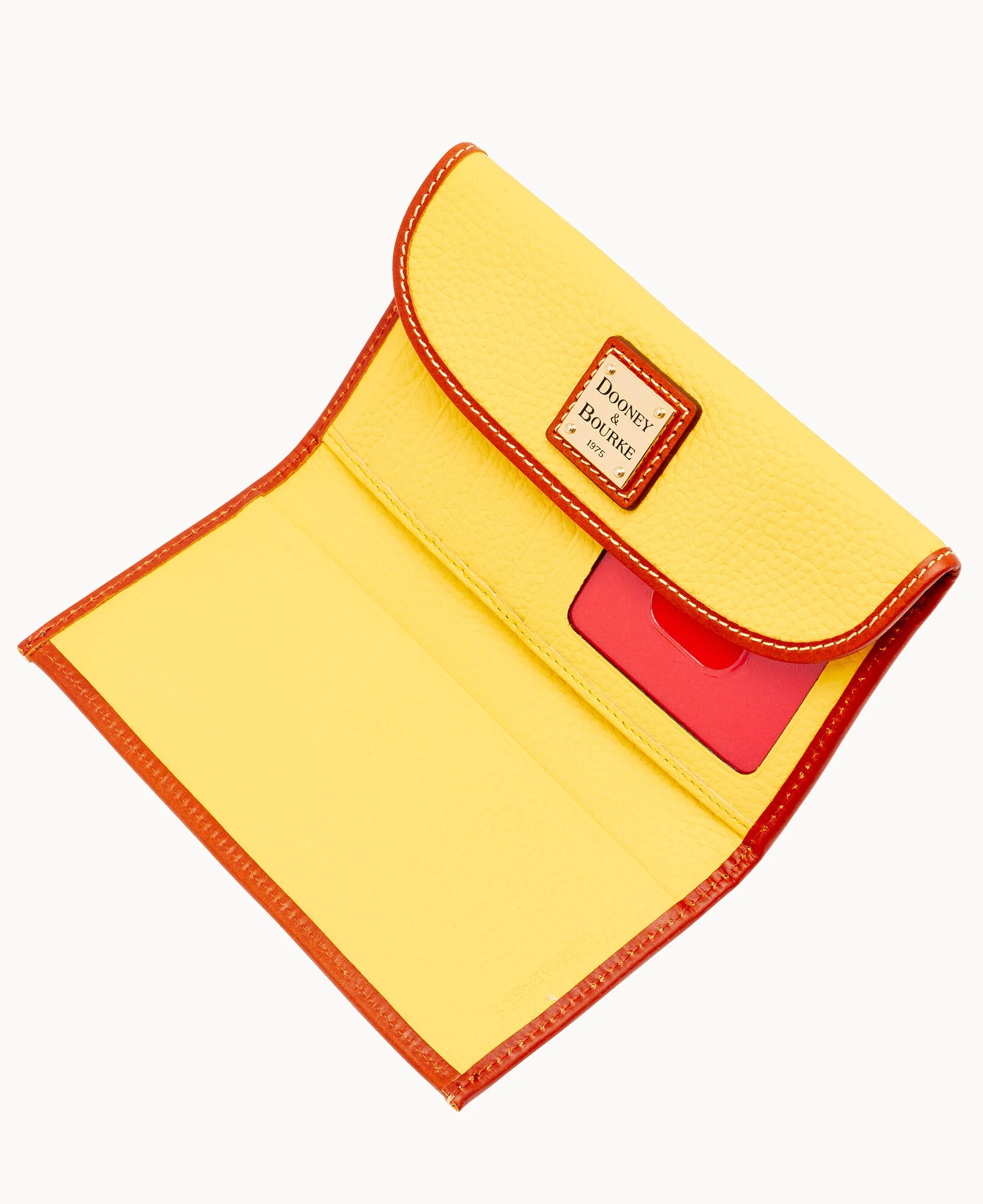Pebble Grain Continental Clutch - Image 66