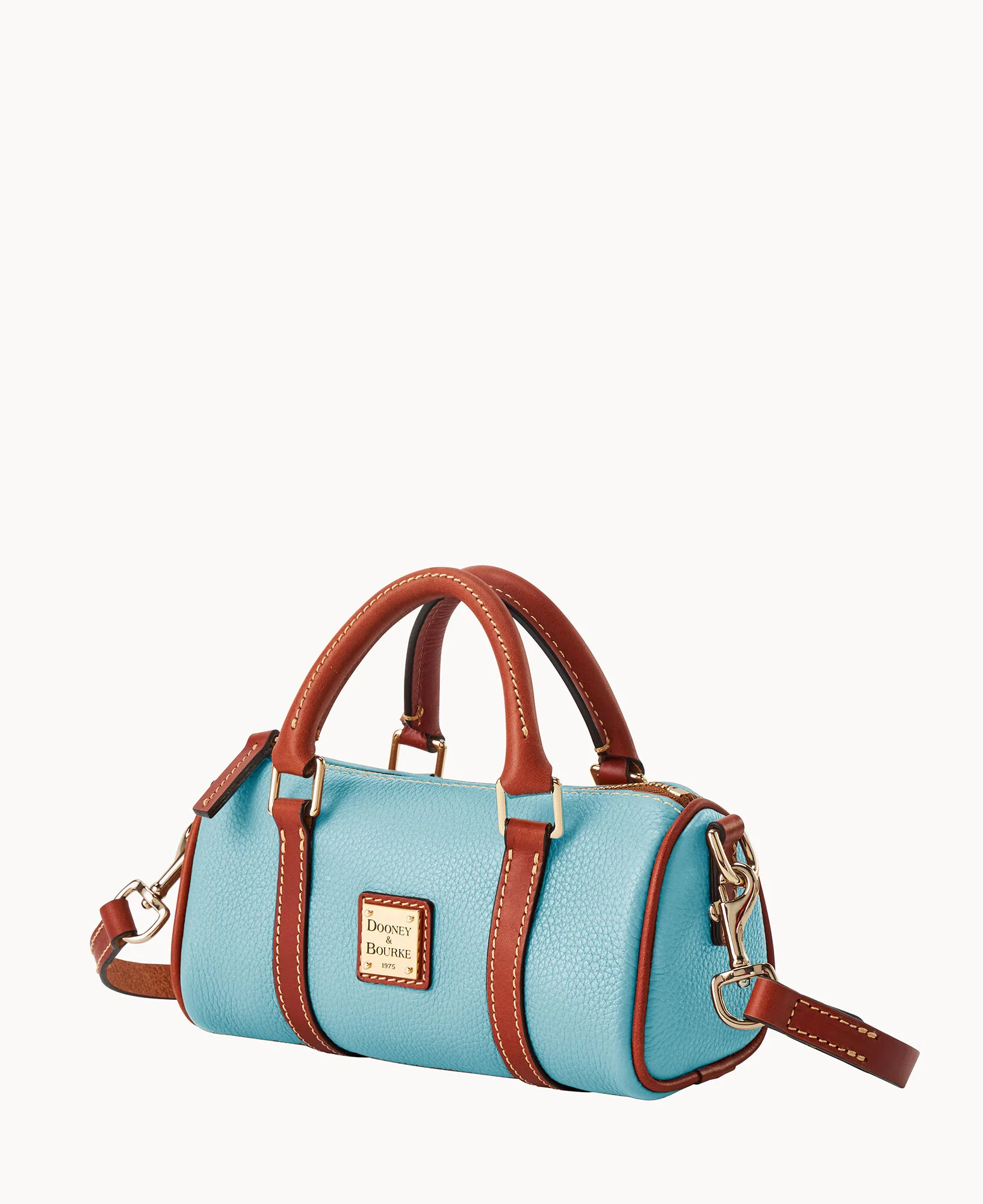 Pebble Grain Crossbody Barrel Satchel 20 - Image 24