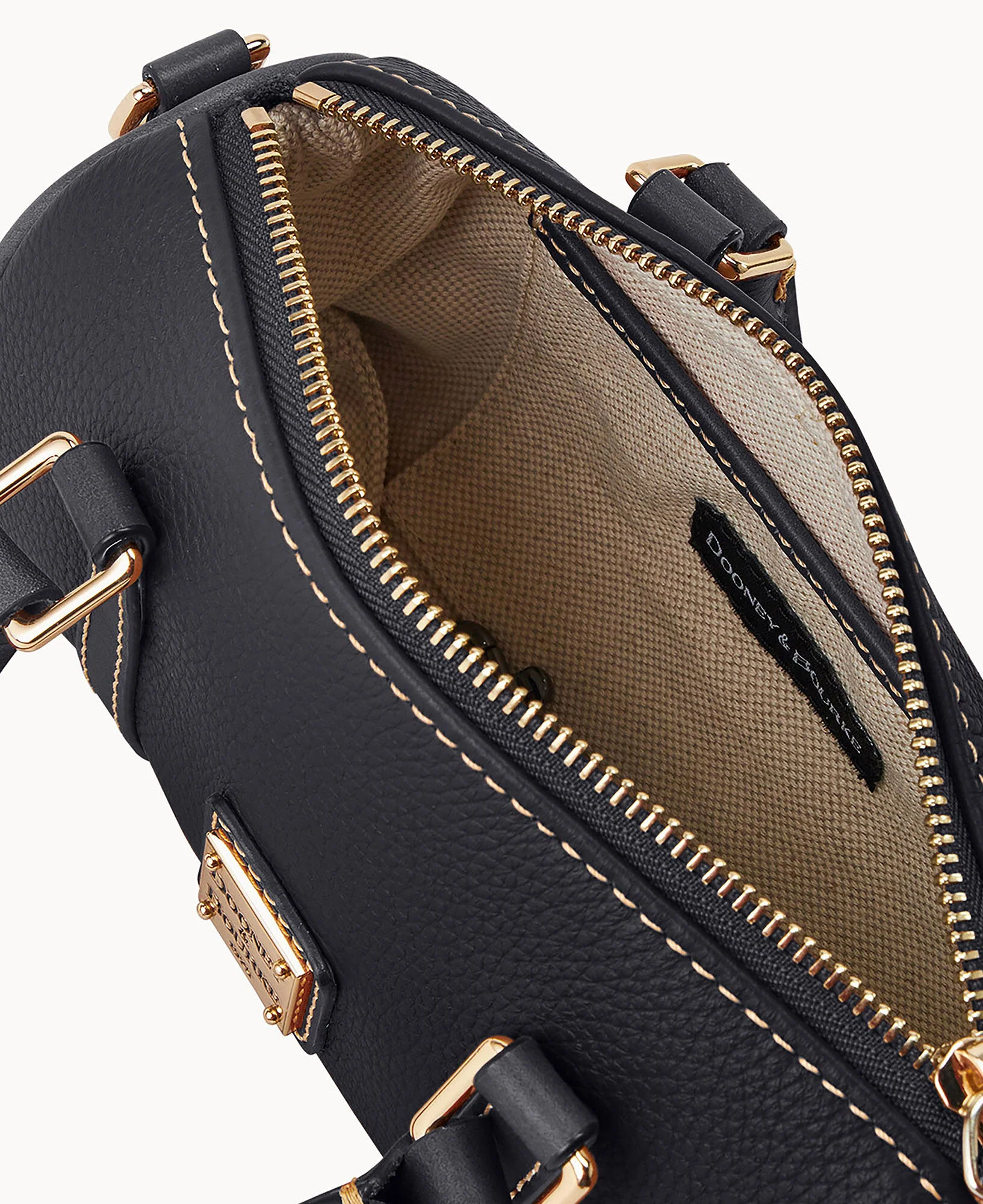Pebble Grain Crossbody Barrel Satchel 20 - Image 31