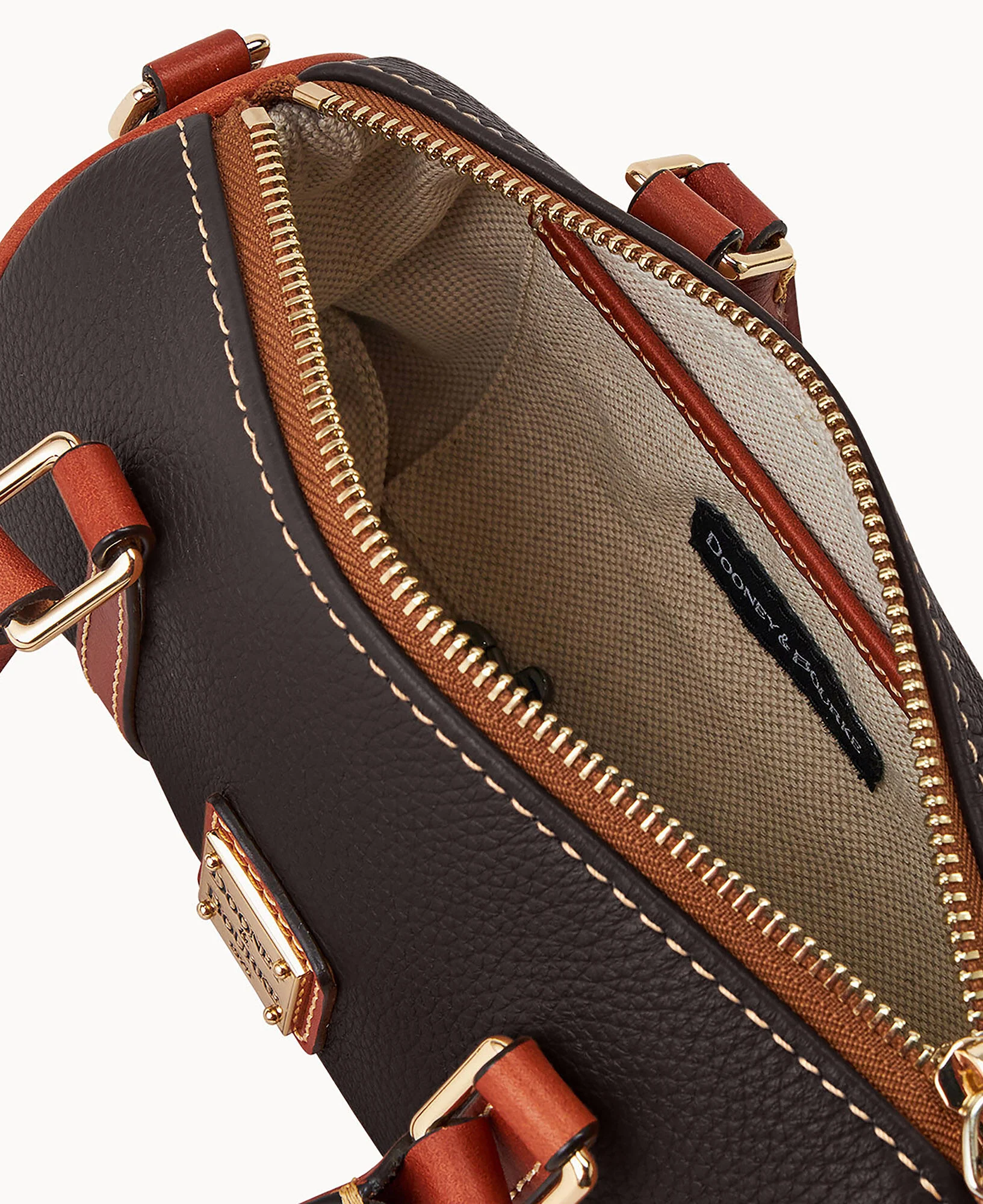 Pebble Grain Crossbody Barrel Satchel 20 - Image 36