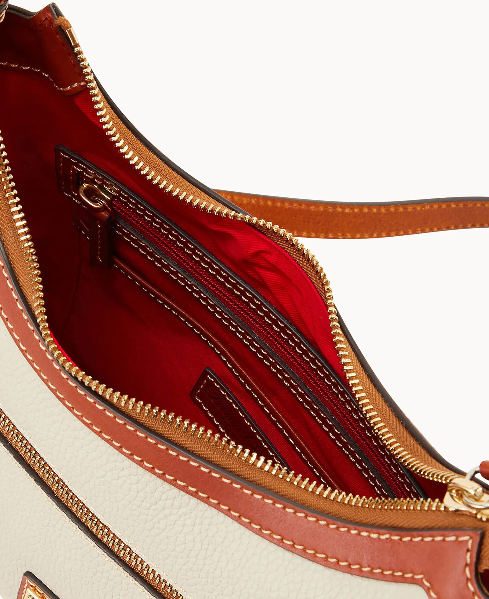 Pebble Grain Crossbody Hobo - Image 19