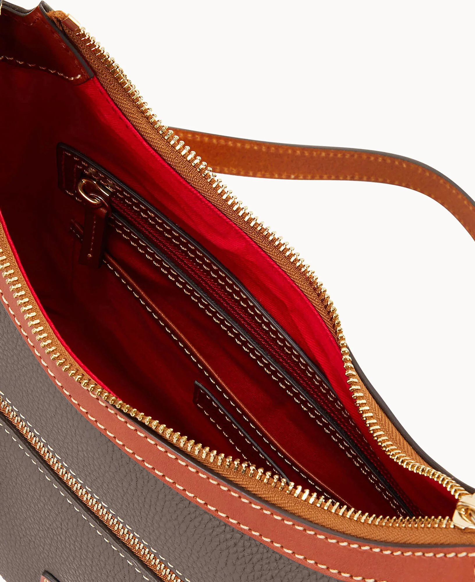 Pebble Grain Crossbody Hobo - Image 22
