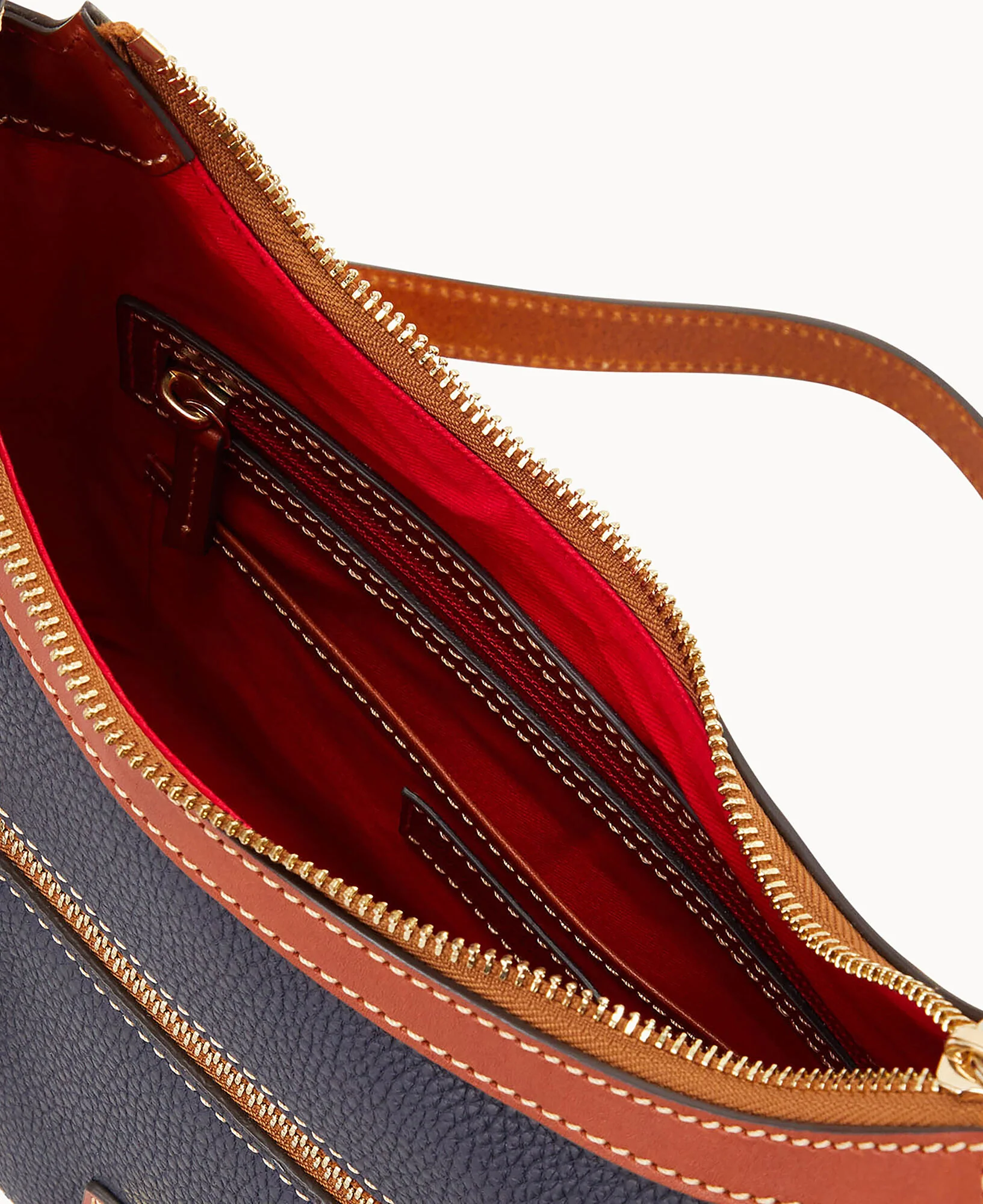 Pebble Grain Crossbody Hobo - Image 26
