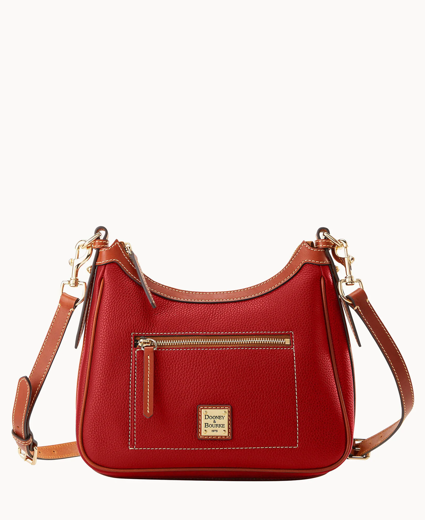 Pebble Grain Crossbody Hobo - Image 28