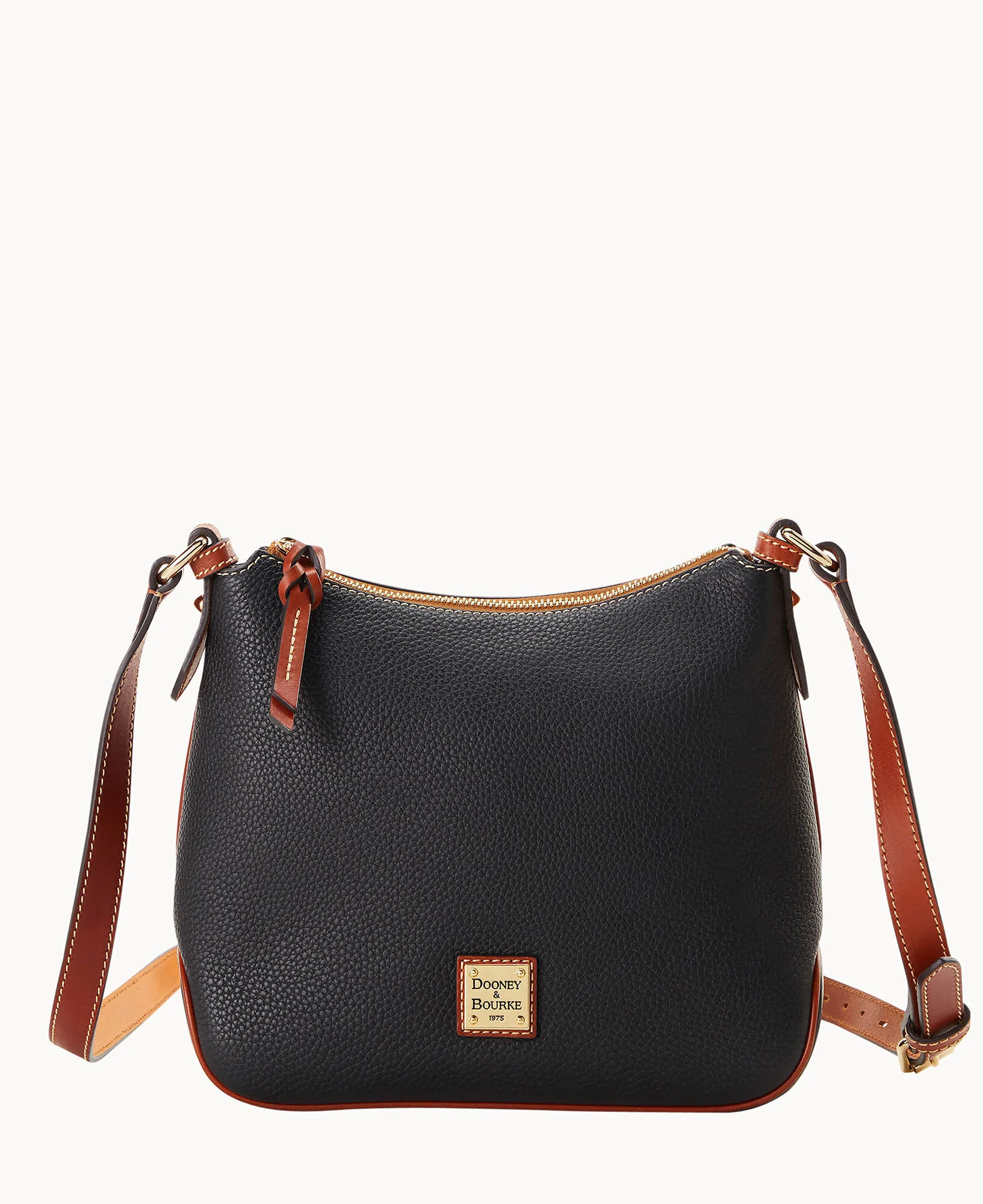 Pebble Grain Crossbody Hobo - Image 33