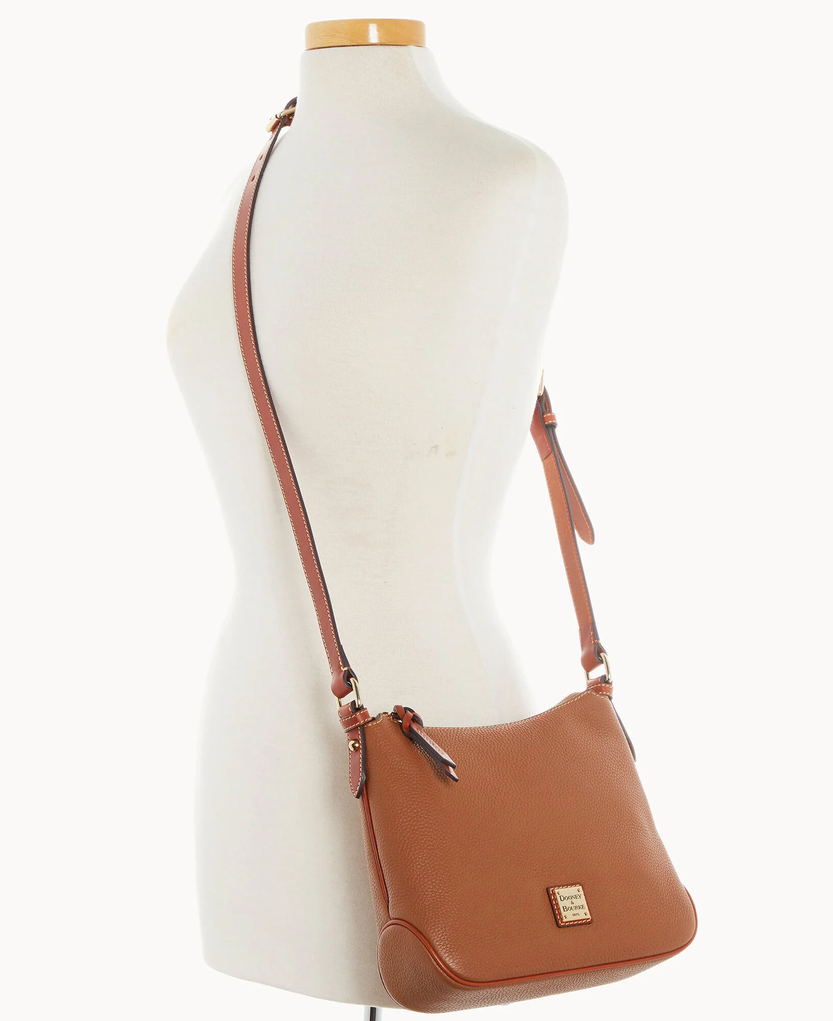 Pebble Grain Crossbody Hobo - Image 41