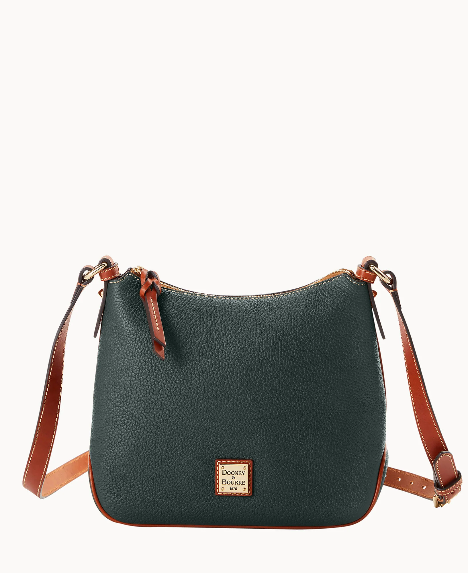 Pebble Grain Crossbody Hobo - Image 47