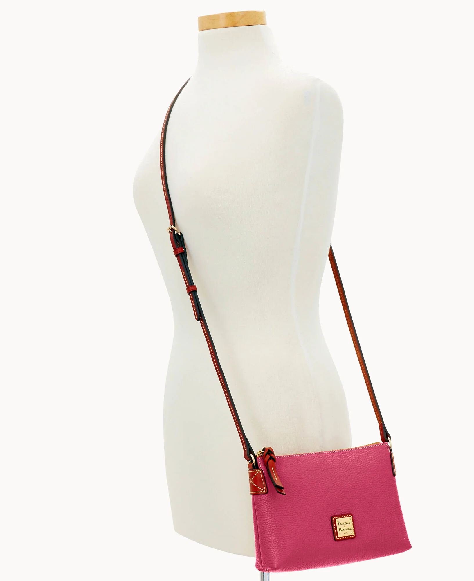 Pebble Grain Crossbody Pouchette - Image 32