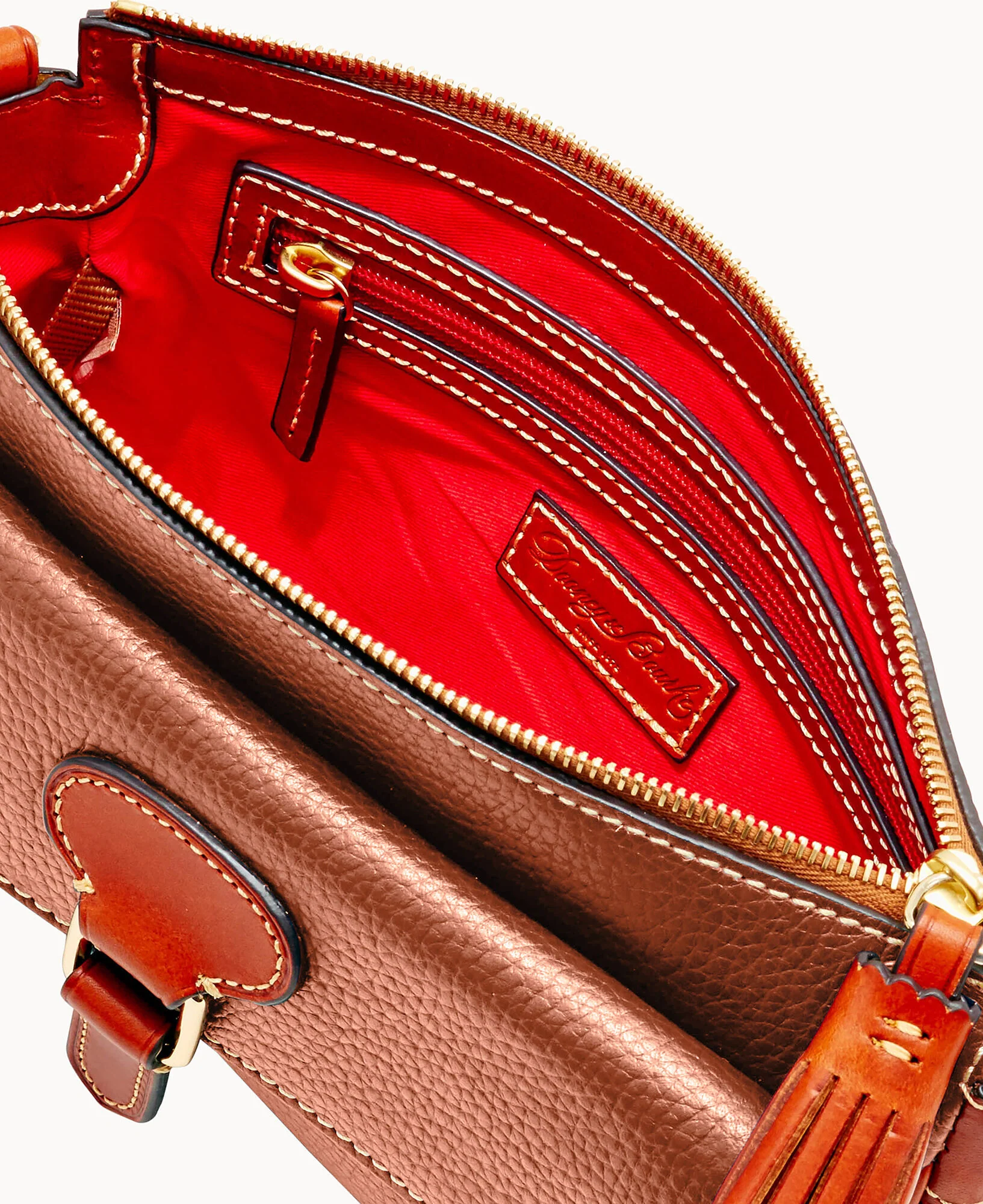 Pebble Grain Dana Pocket Clutch - Image 12