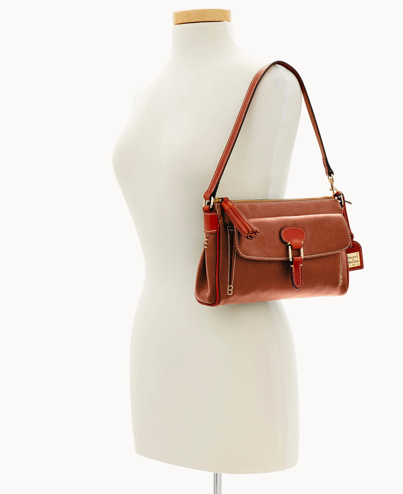 Pebble Grain Dana Pocket Clutch - Image 14