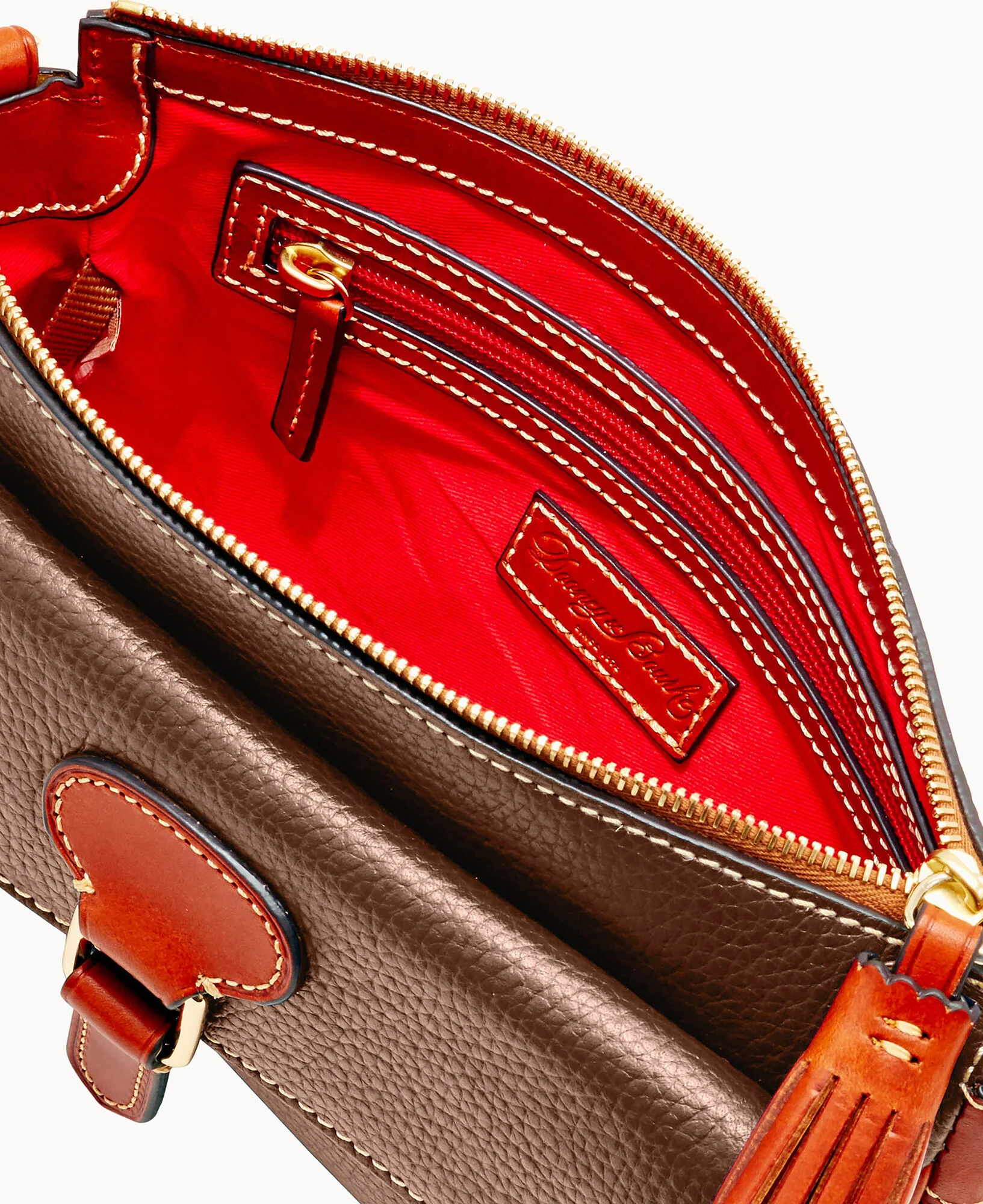 Pebble Grain Dana Pocket Clutch - Image 31