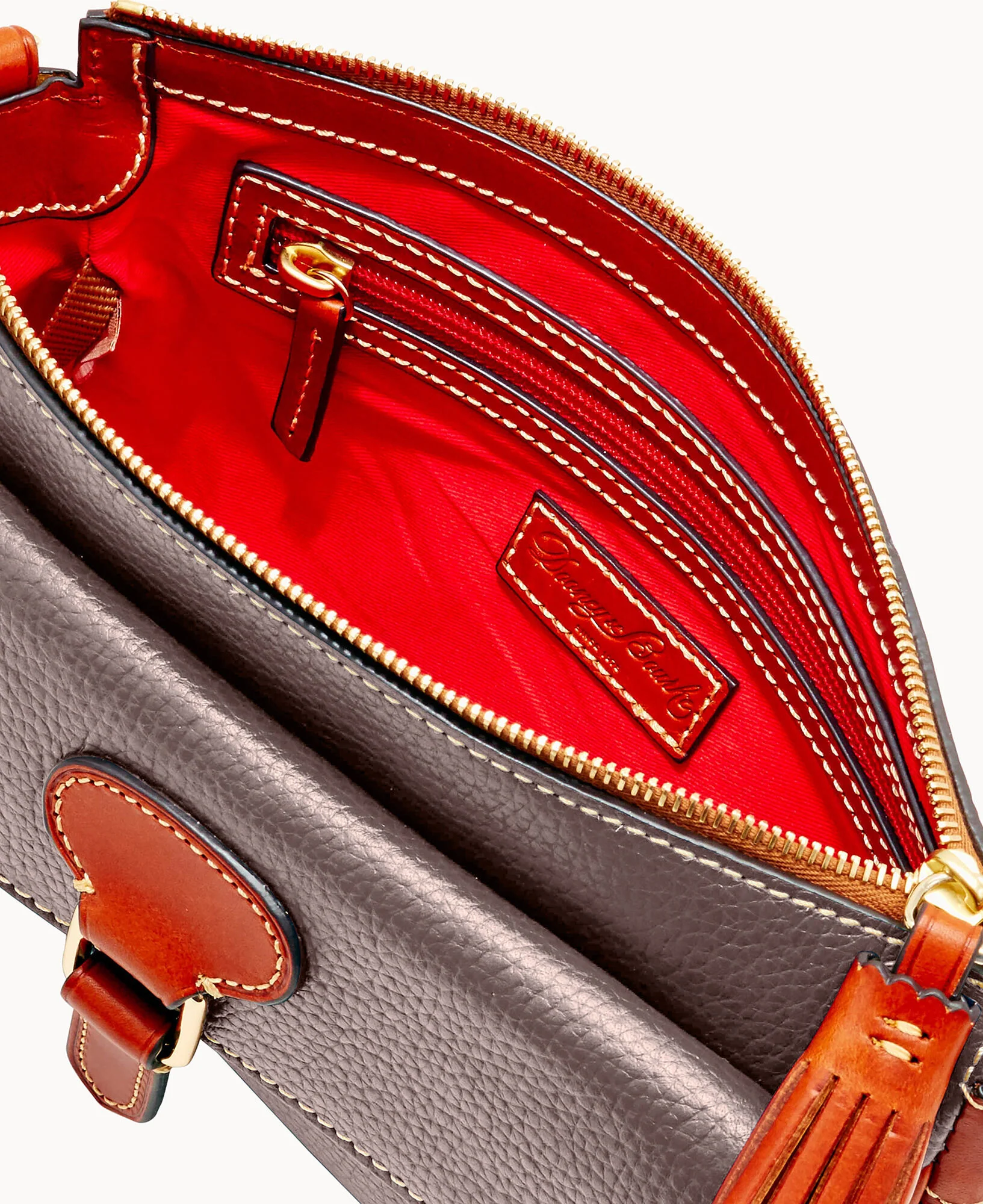 Pebble Grain Dana Pocket Clutch - Image 35