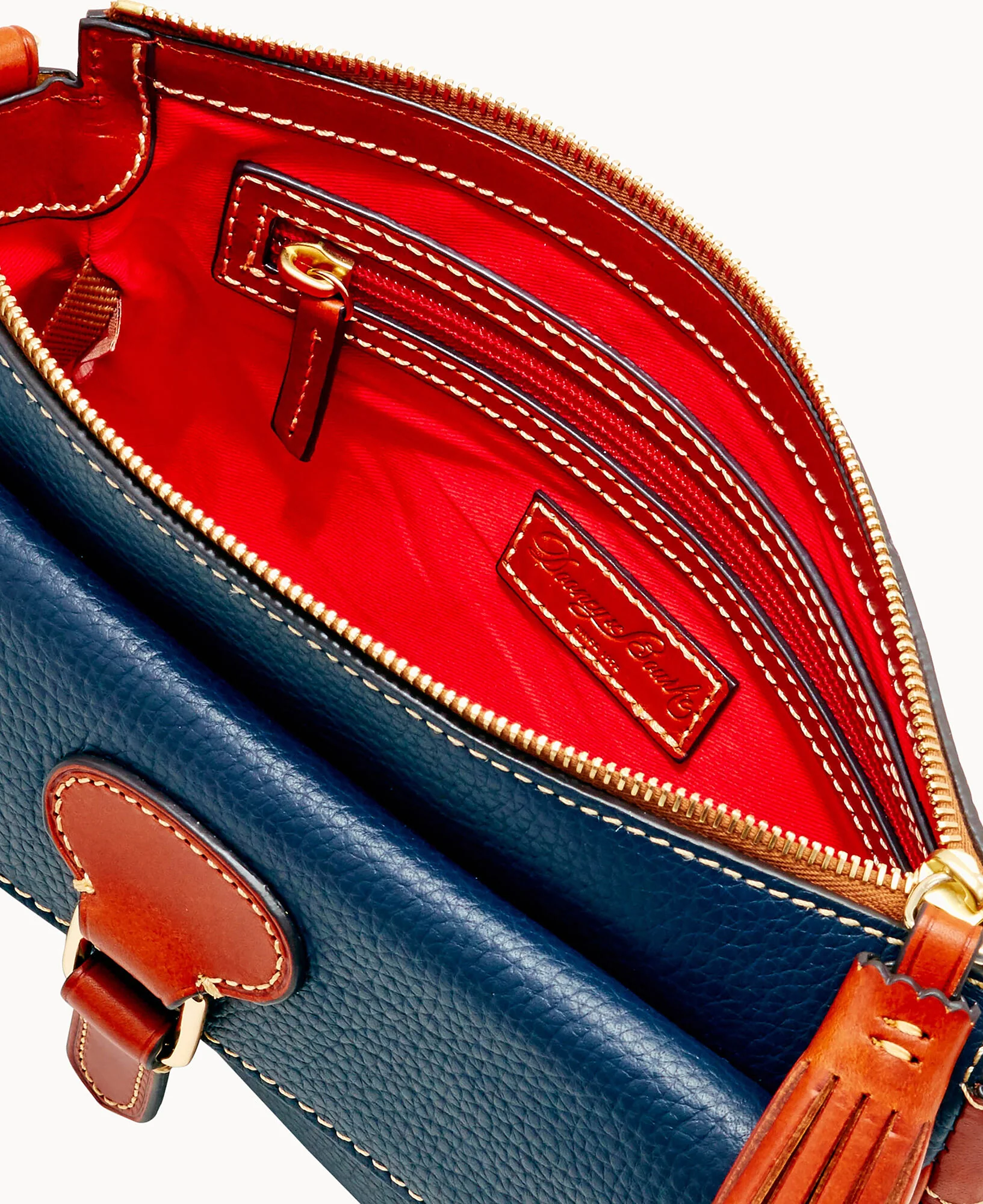 Pebble Grain Dana Pocket Clutch - Image 39