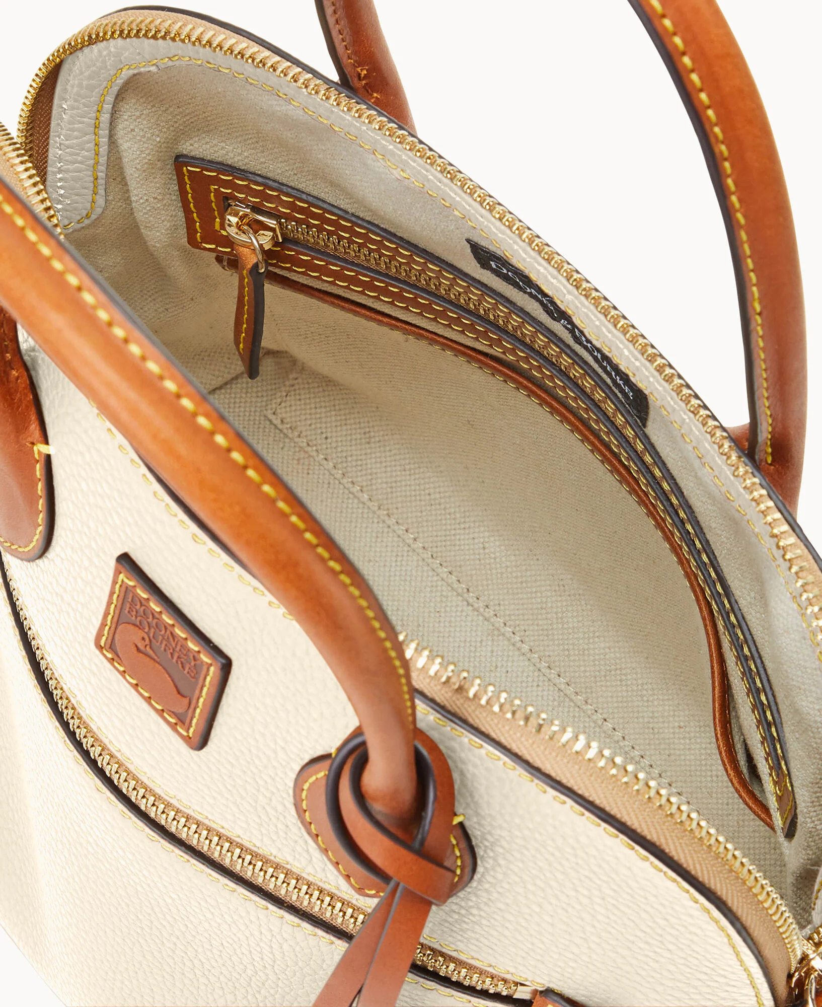 Pebble Grain Domed Satchel - Image 41