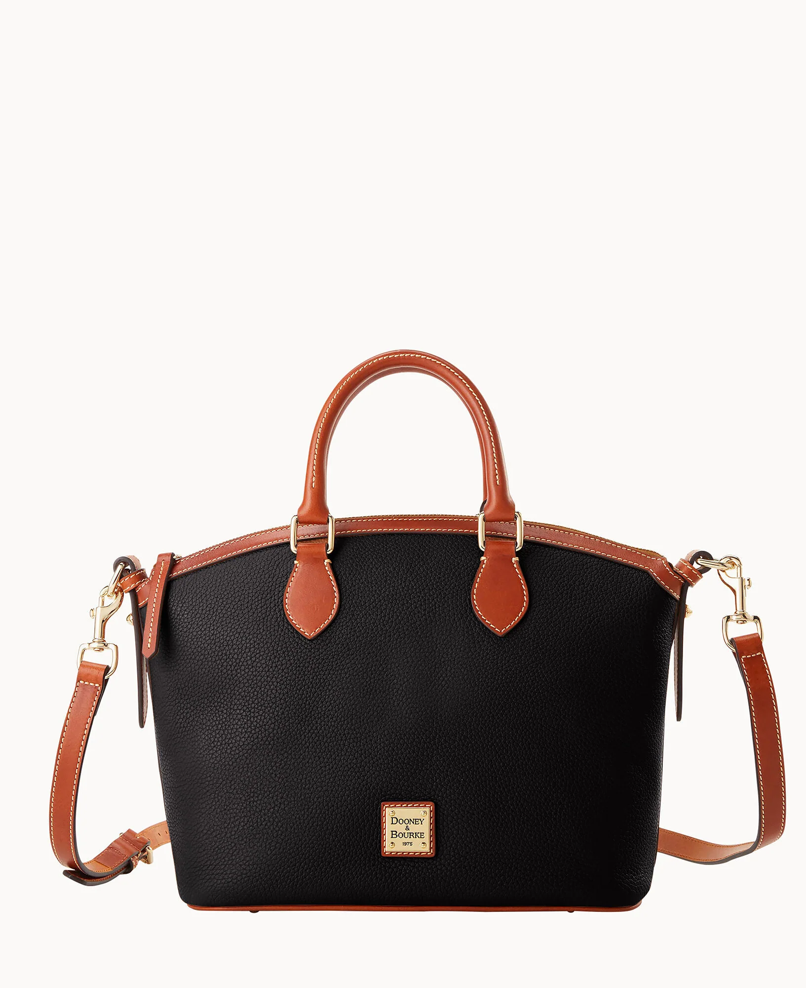 Pebble Grain Domed Satchel - Image 16