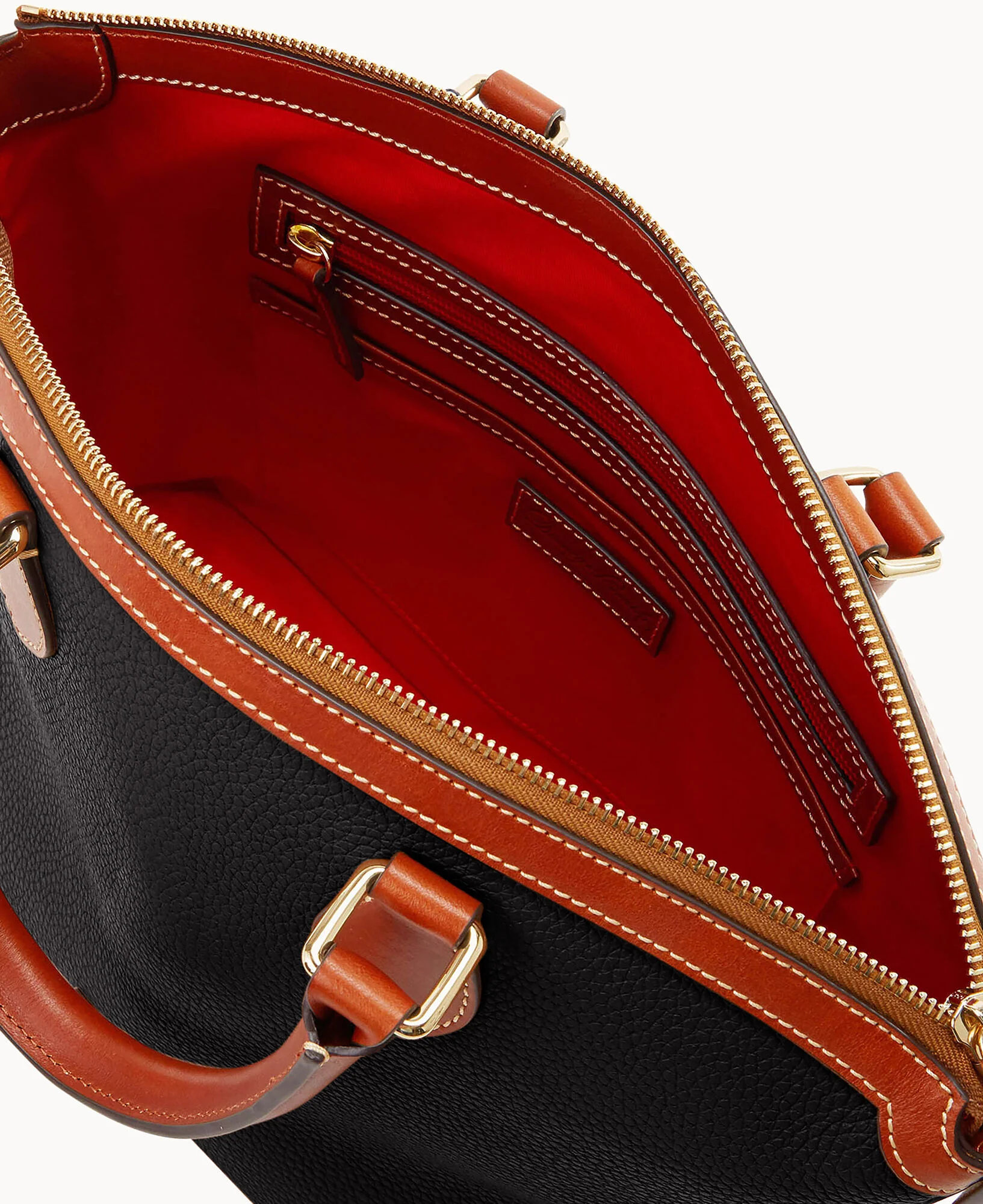 Pebble Grain Domed Satchel - Image 18