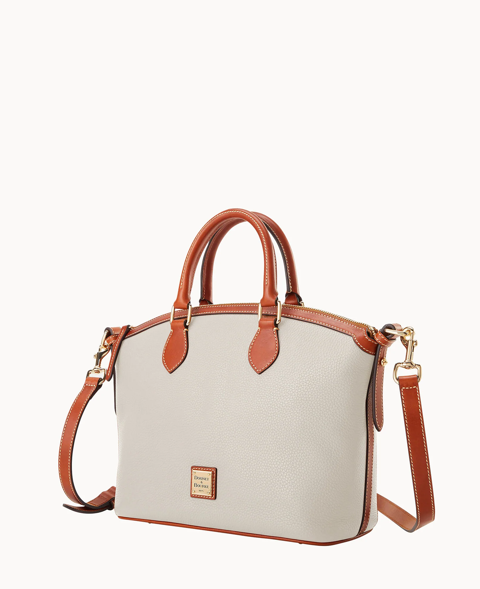 Pebble Grain Domed Satchel - Image 20