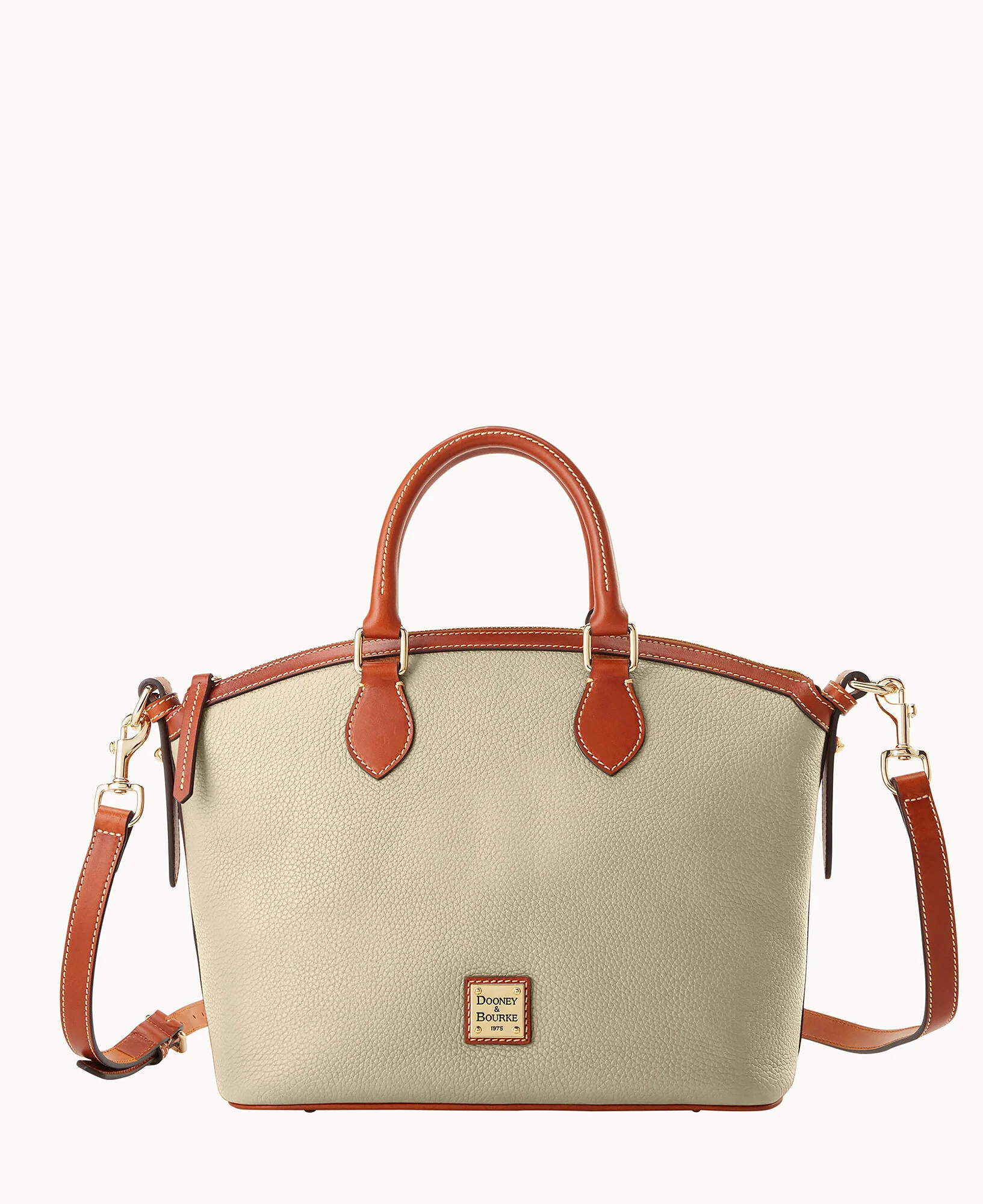 Pebble Grain Domed Satchel - Image 31