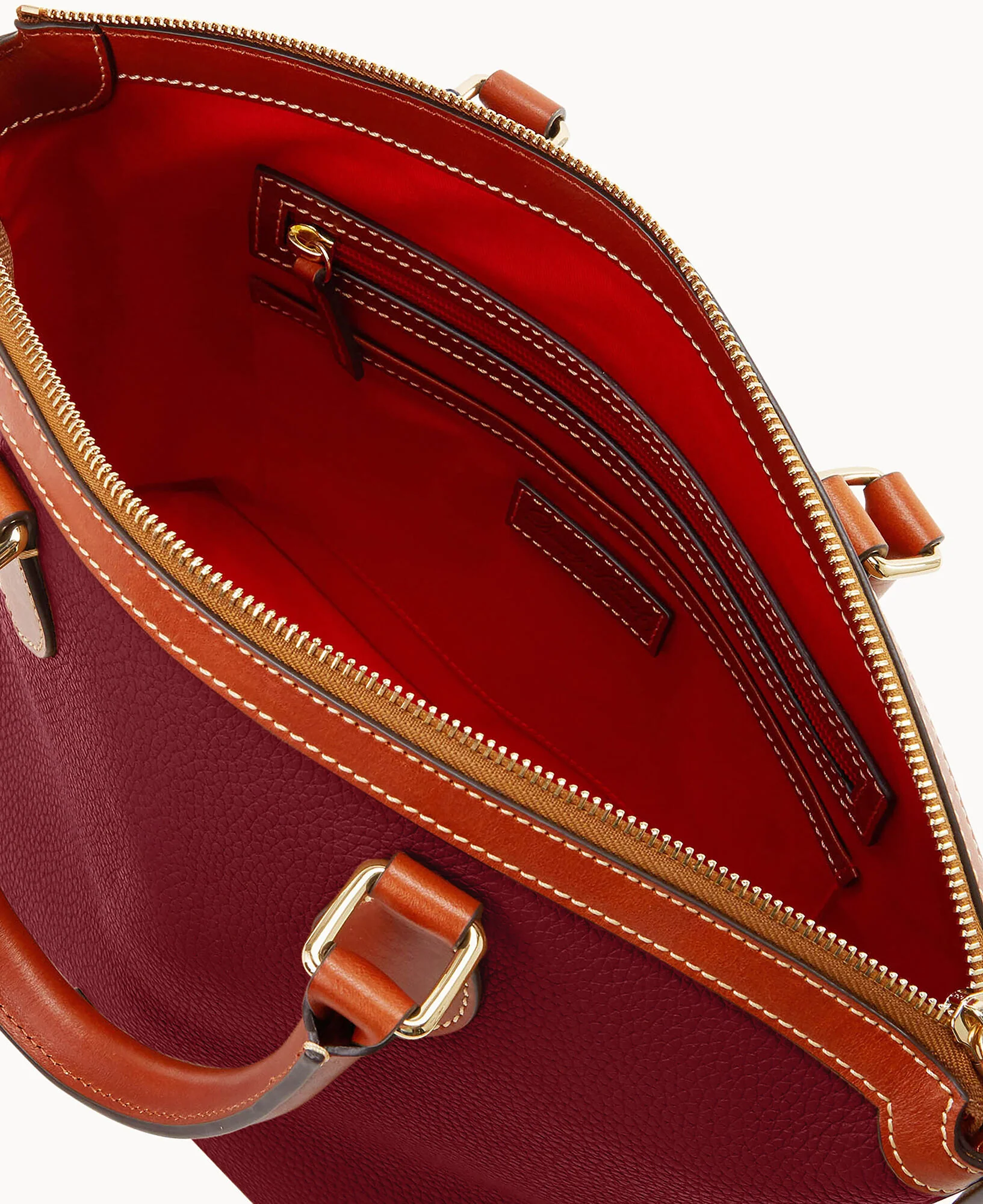 Pebble Grain Domed Satchel - Image 43