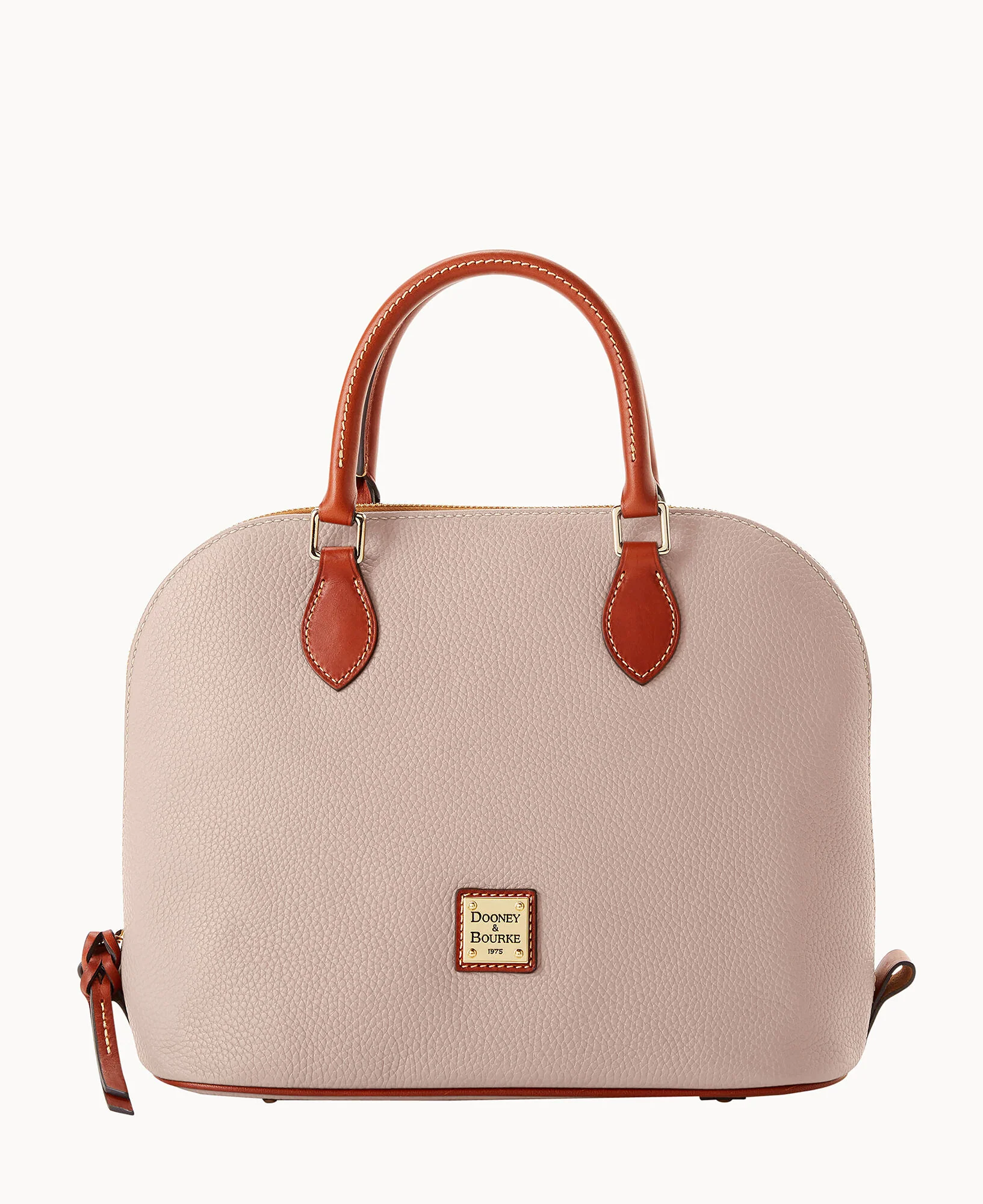 Pebble Grain Domed Satchel - Image 32