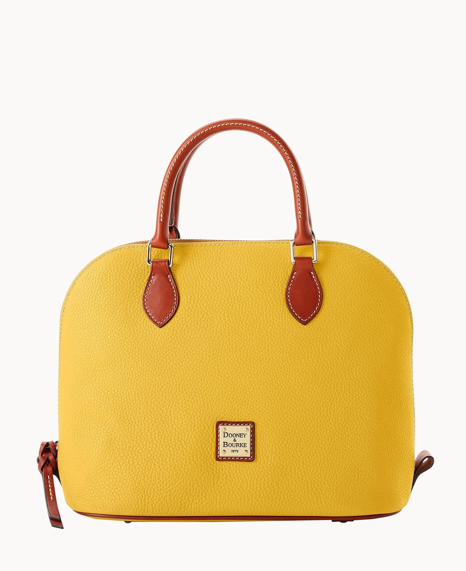 Pebble Grain Domed Satchel - Image 52