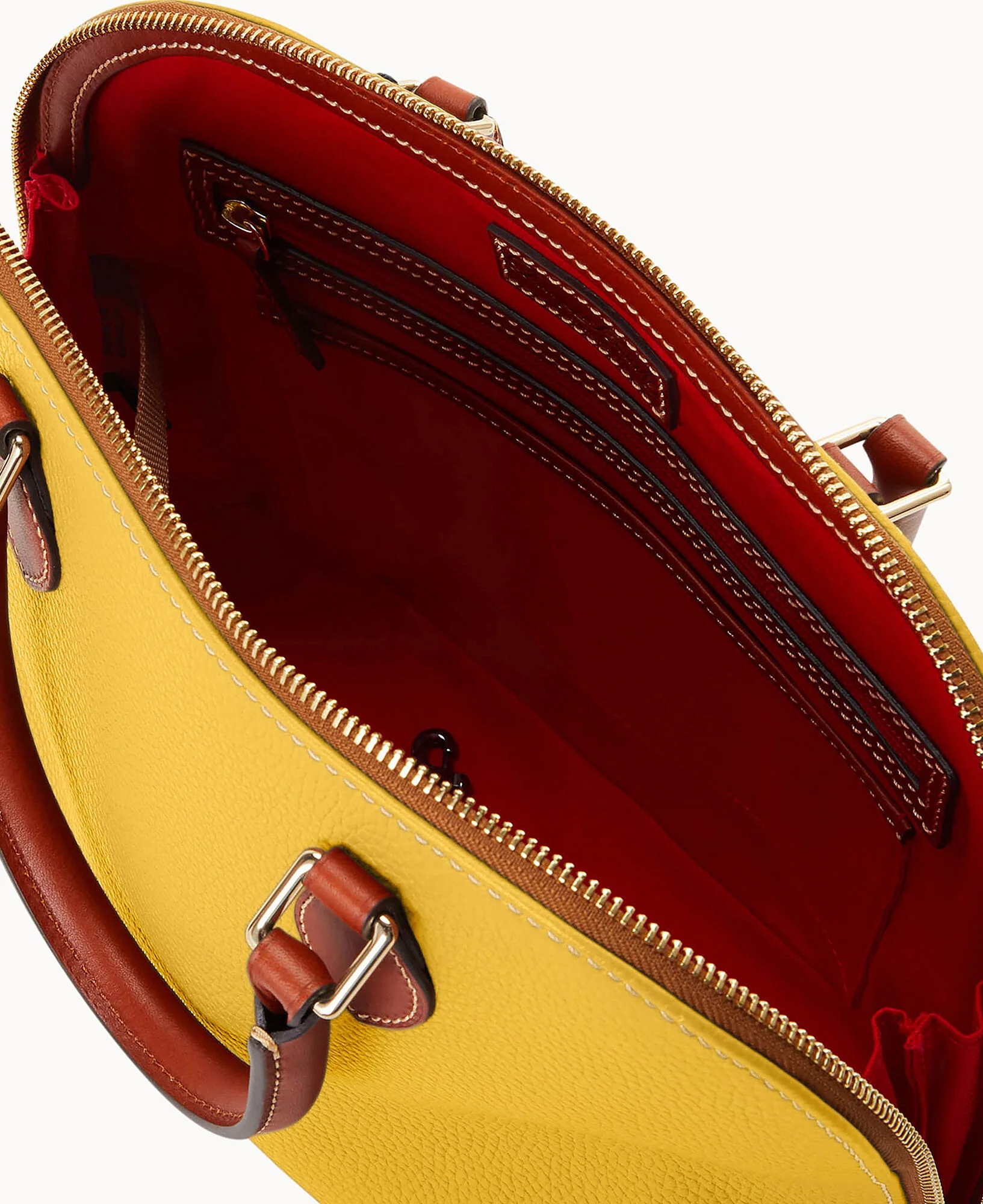 Pebble Grain Domed Satchel - Image 54