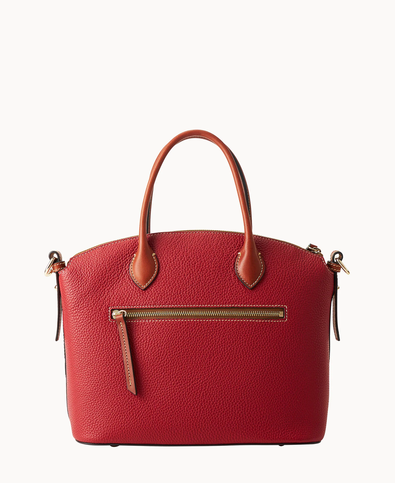 Pebble Grain Domed Satchel - Image 21