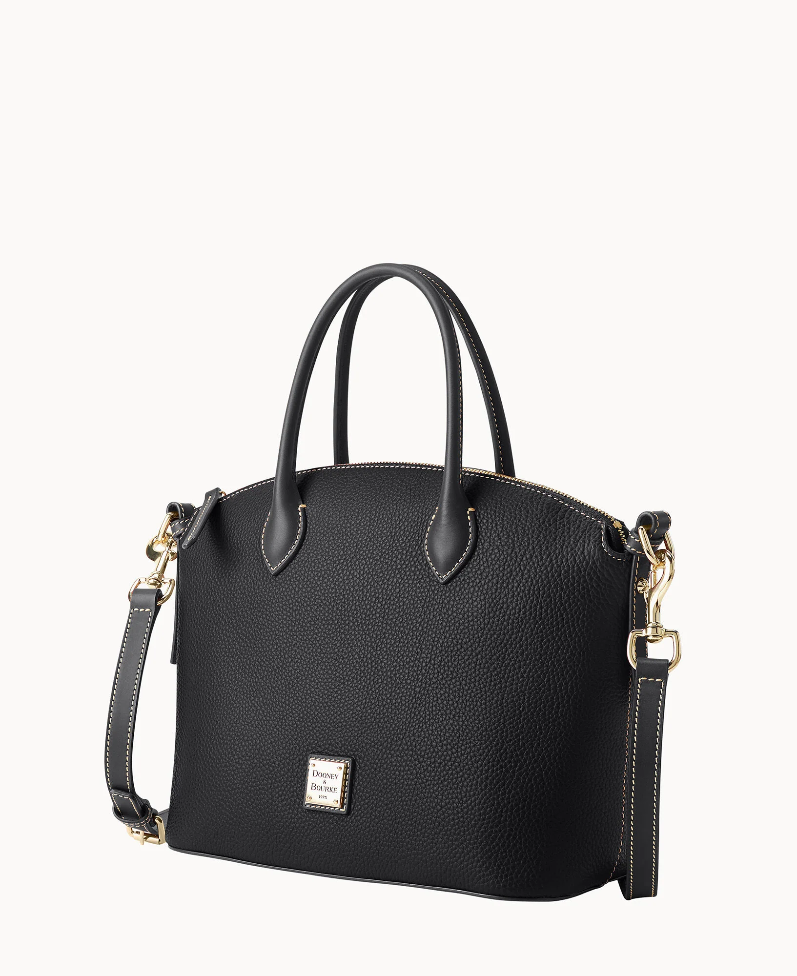 Pebble Grain Domed Satchel - Image 28