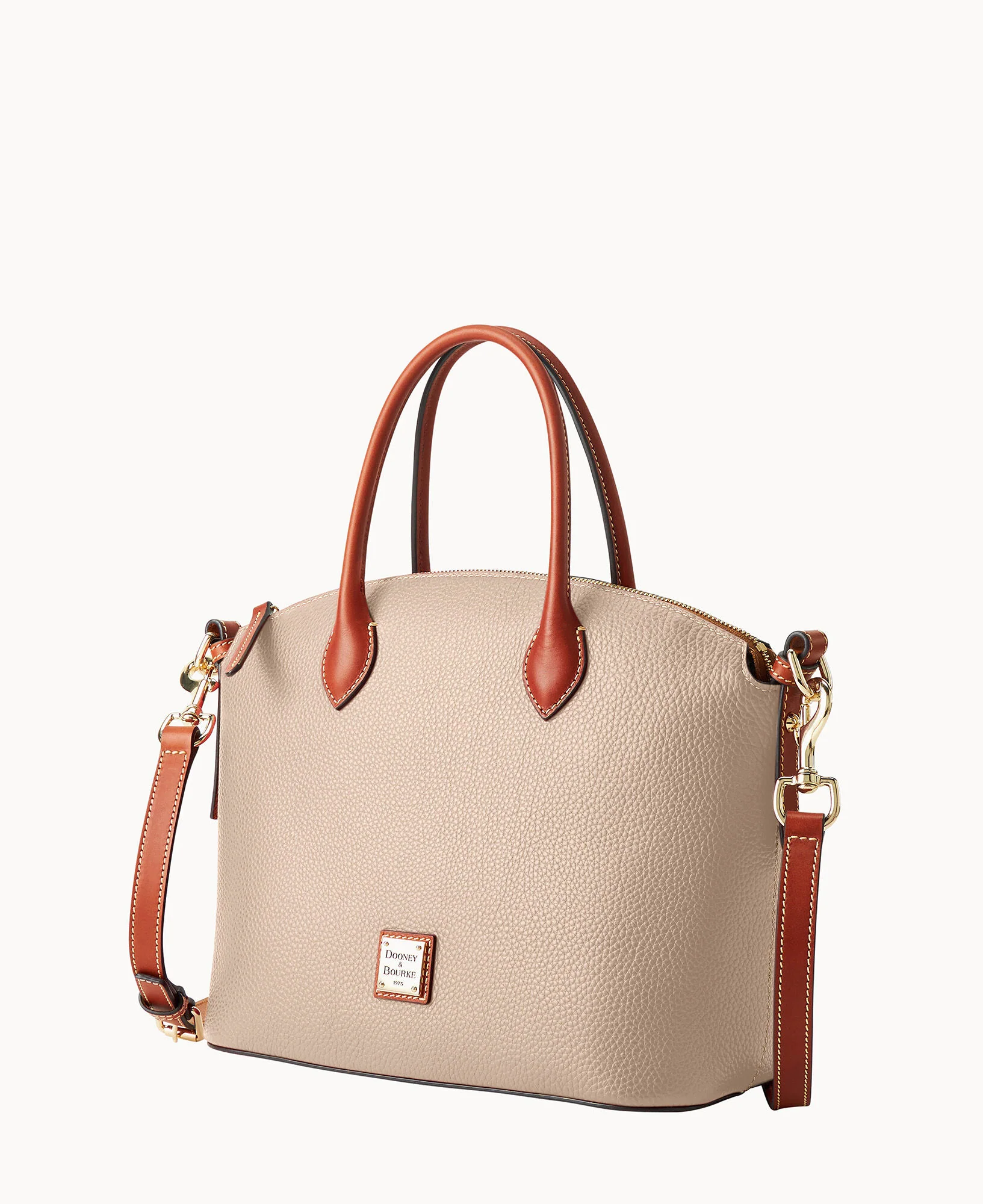 Pebble Grain Domed Satchel - Image 41