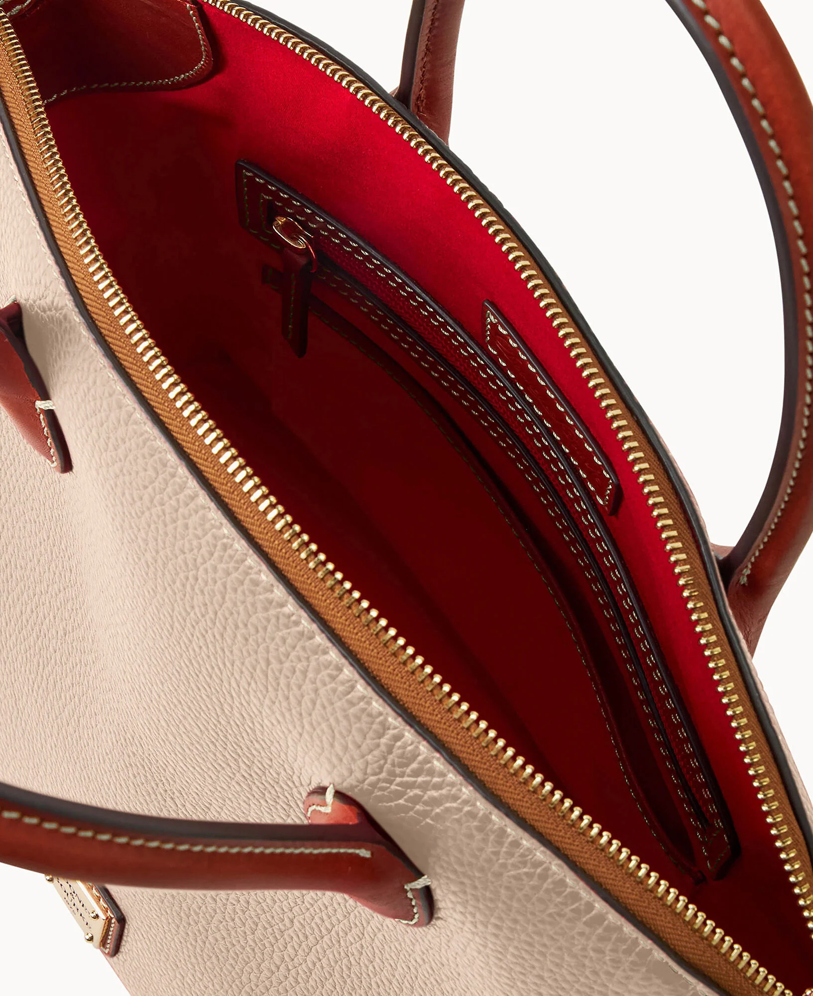 Pebble Grain Domed Satchel - Image 42
