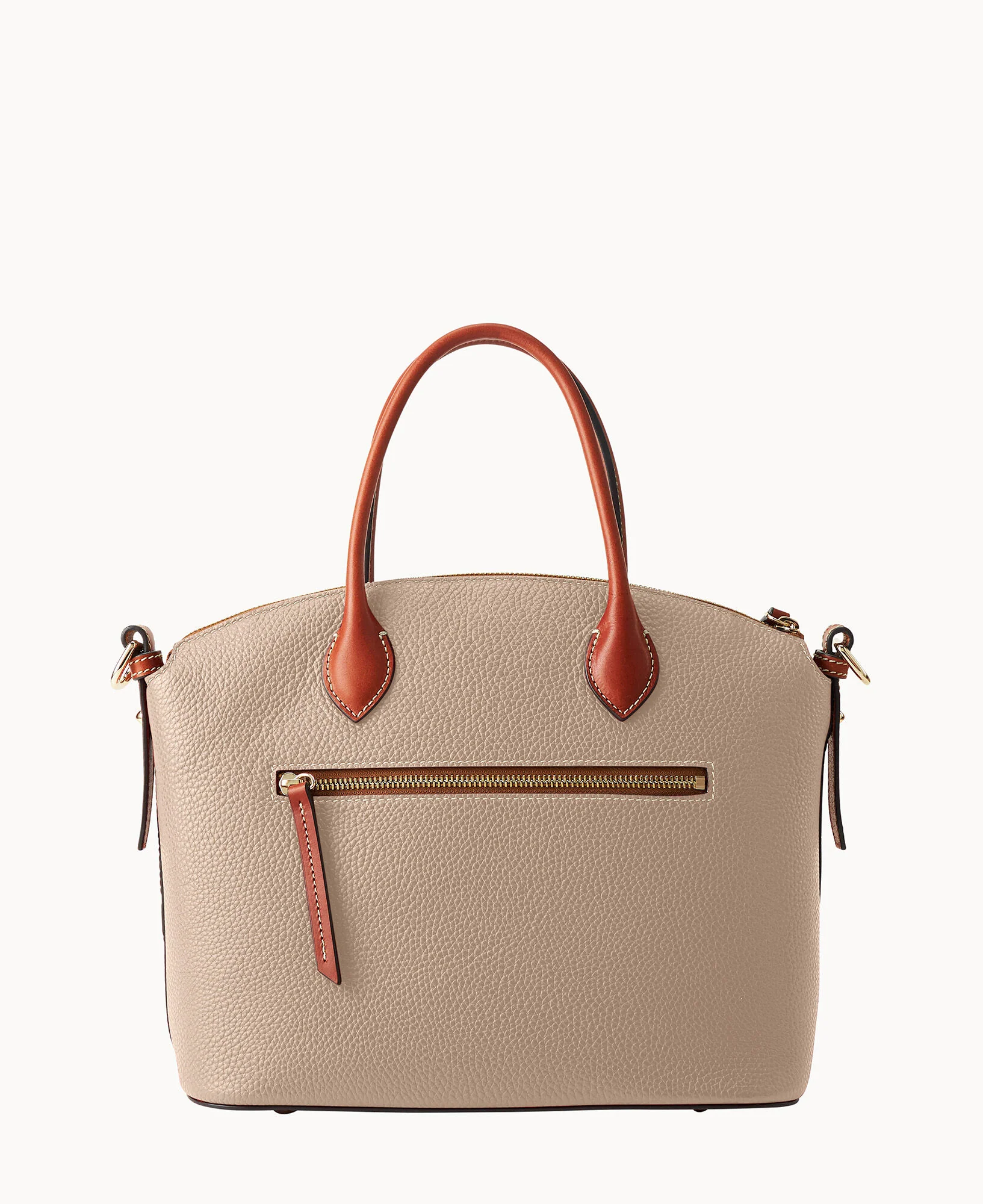 Pebble Grain Domed Satchel - Image 43
