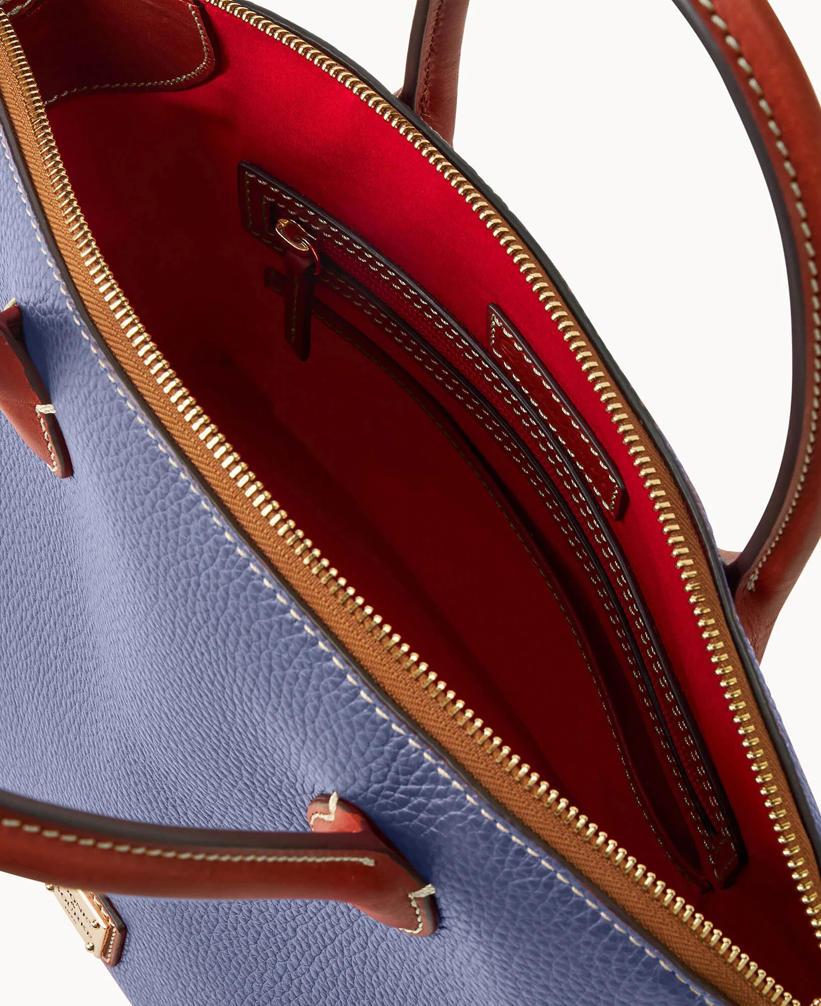 Pebble Grain Domed Satchel - Image 46