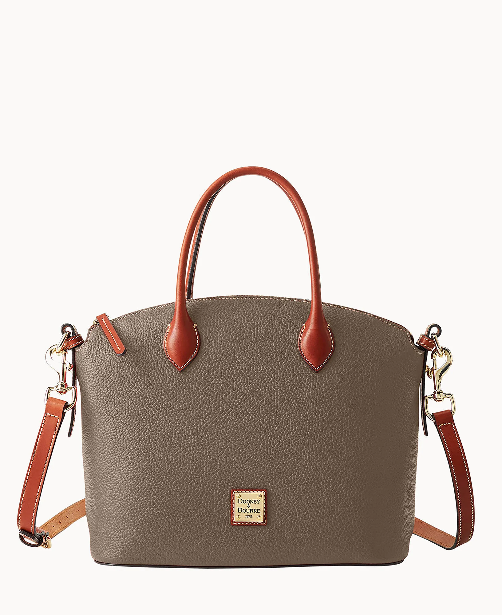 Pebble Grain Domed Satchel - Image 49