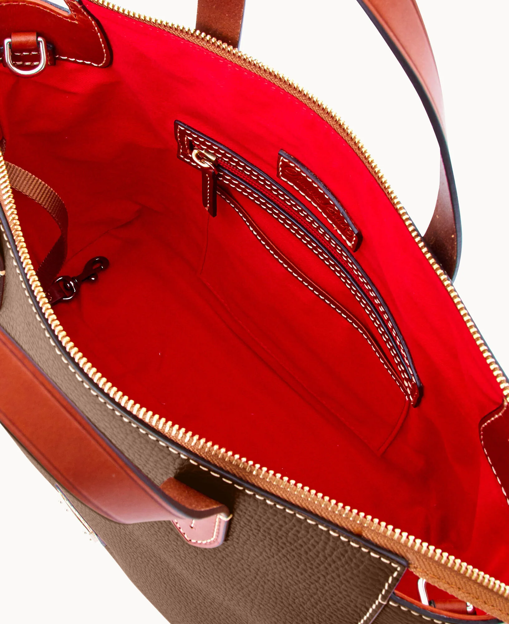 Pebble Grain Domed Satchel - Image 75
