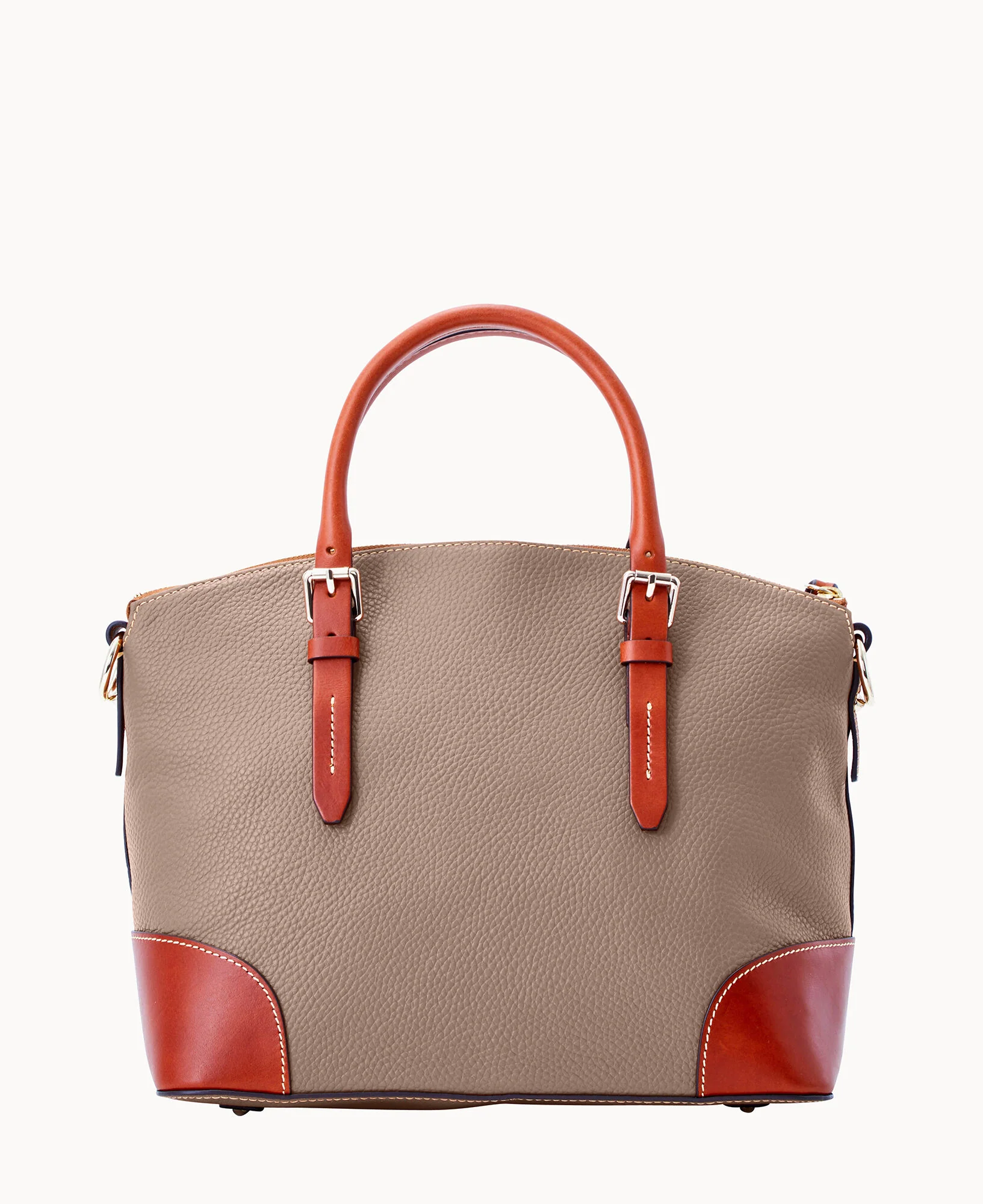 Pebble Grain Domed Satchel - Image 84
