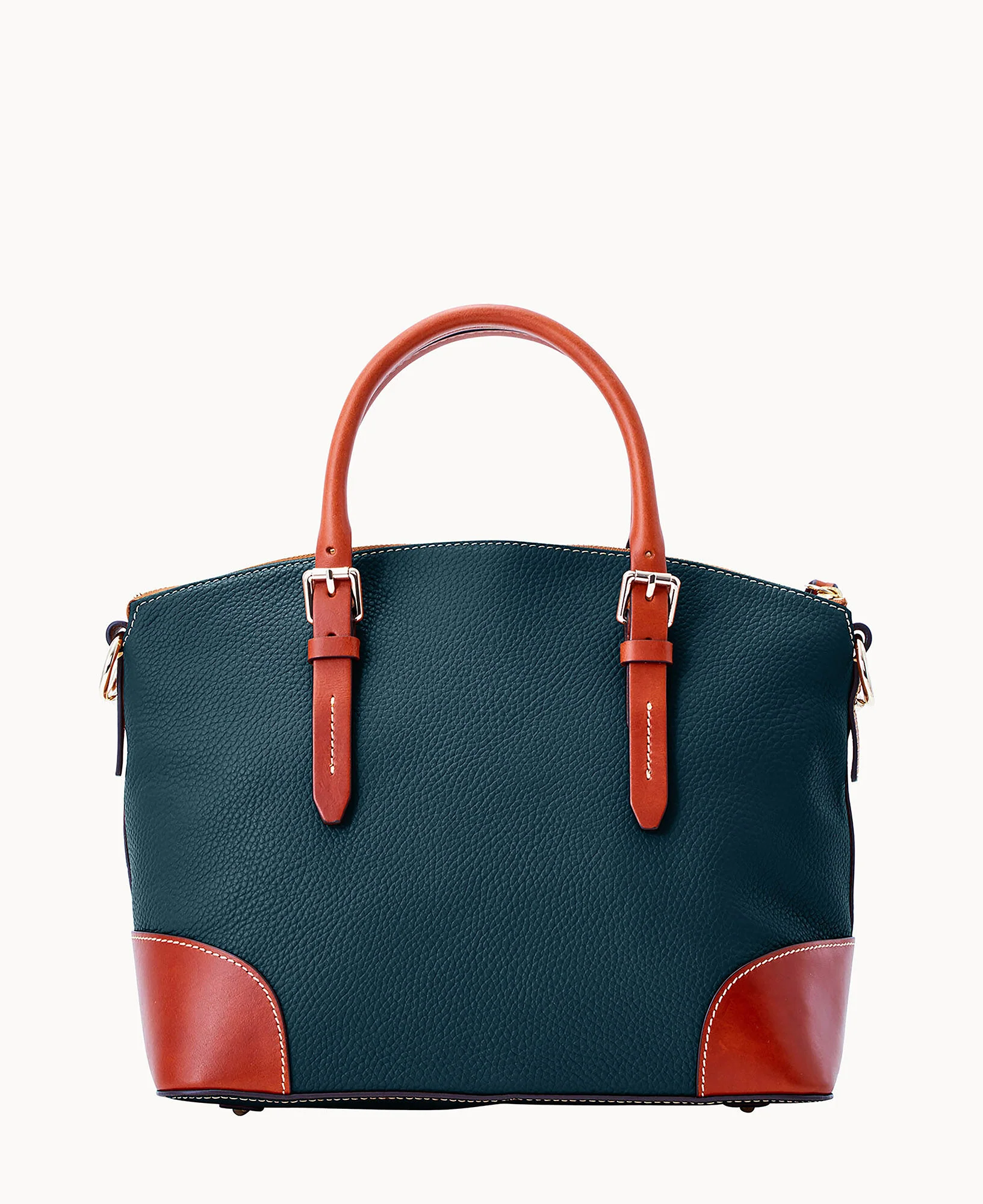 Pebble Grain Domed Satchel - Image 98