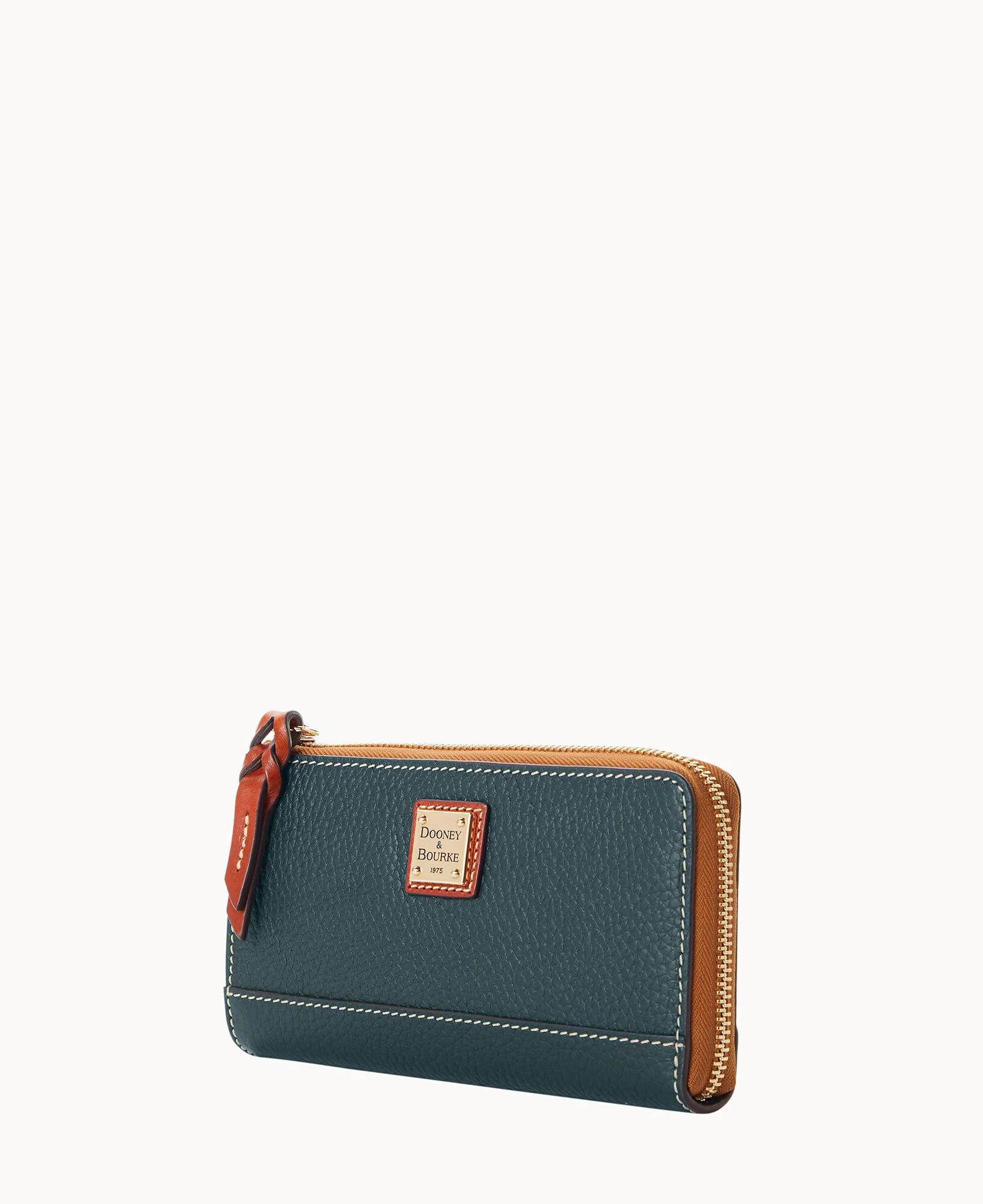 Pebble Grain Folded Zip Wristlet - Image 33