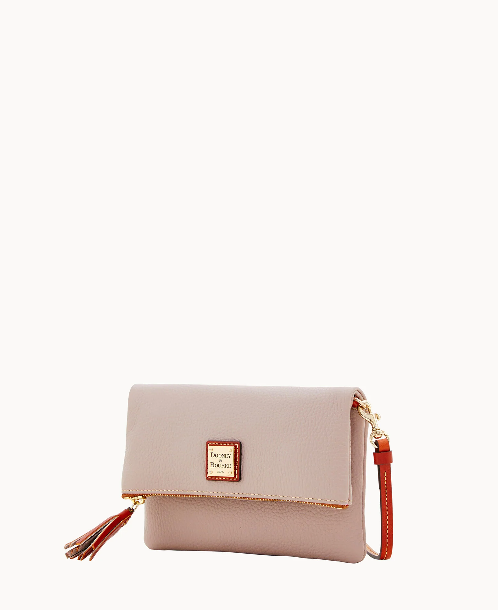 Pebble Grain Foldover Zip Crossbody - Image 11