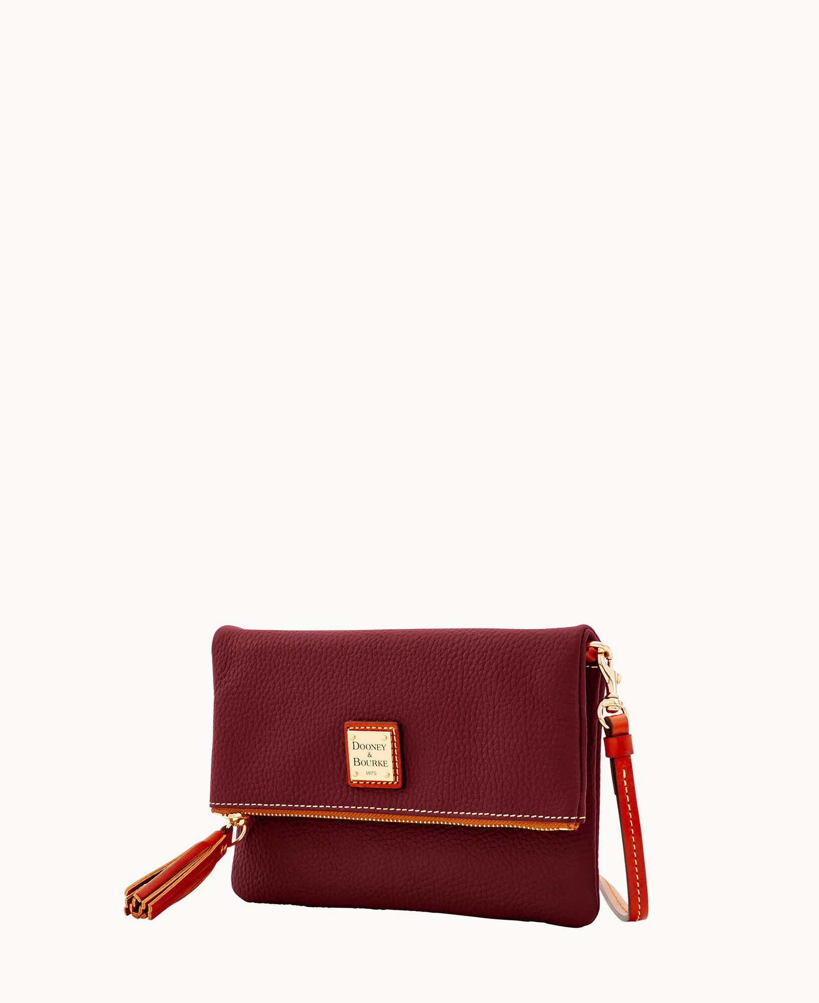 Pebble Grain Foldover Zip Crossbody - Image 26