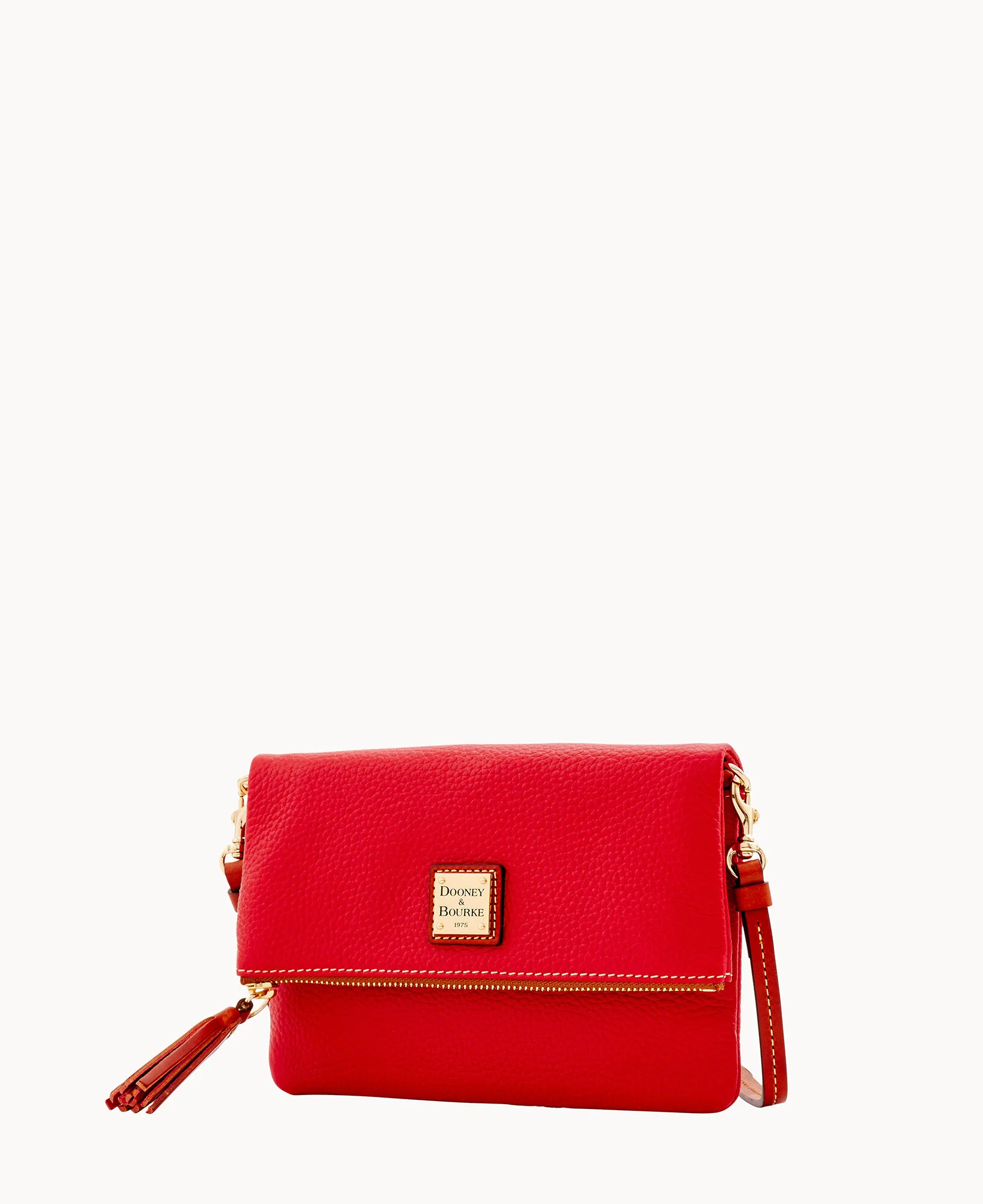 Pebble Grain Foldover Zip Crossbody - Image 31
