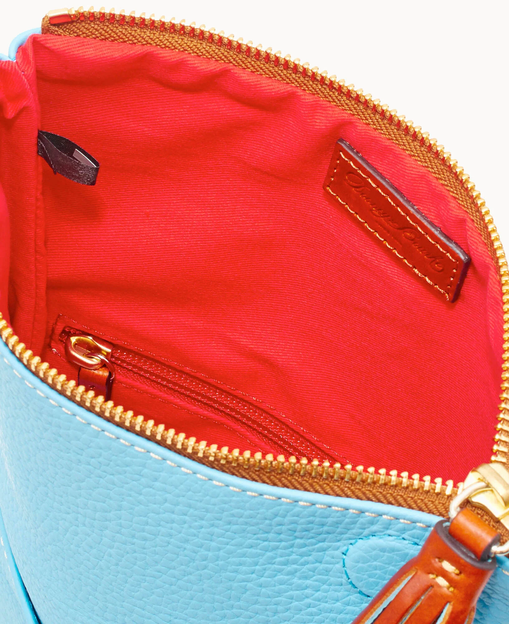 Pebble Grain Foldover Zip Crossbody - Image 47