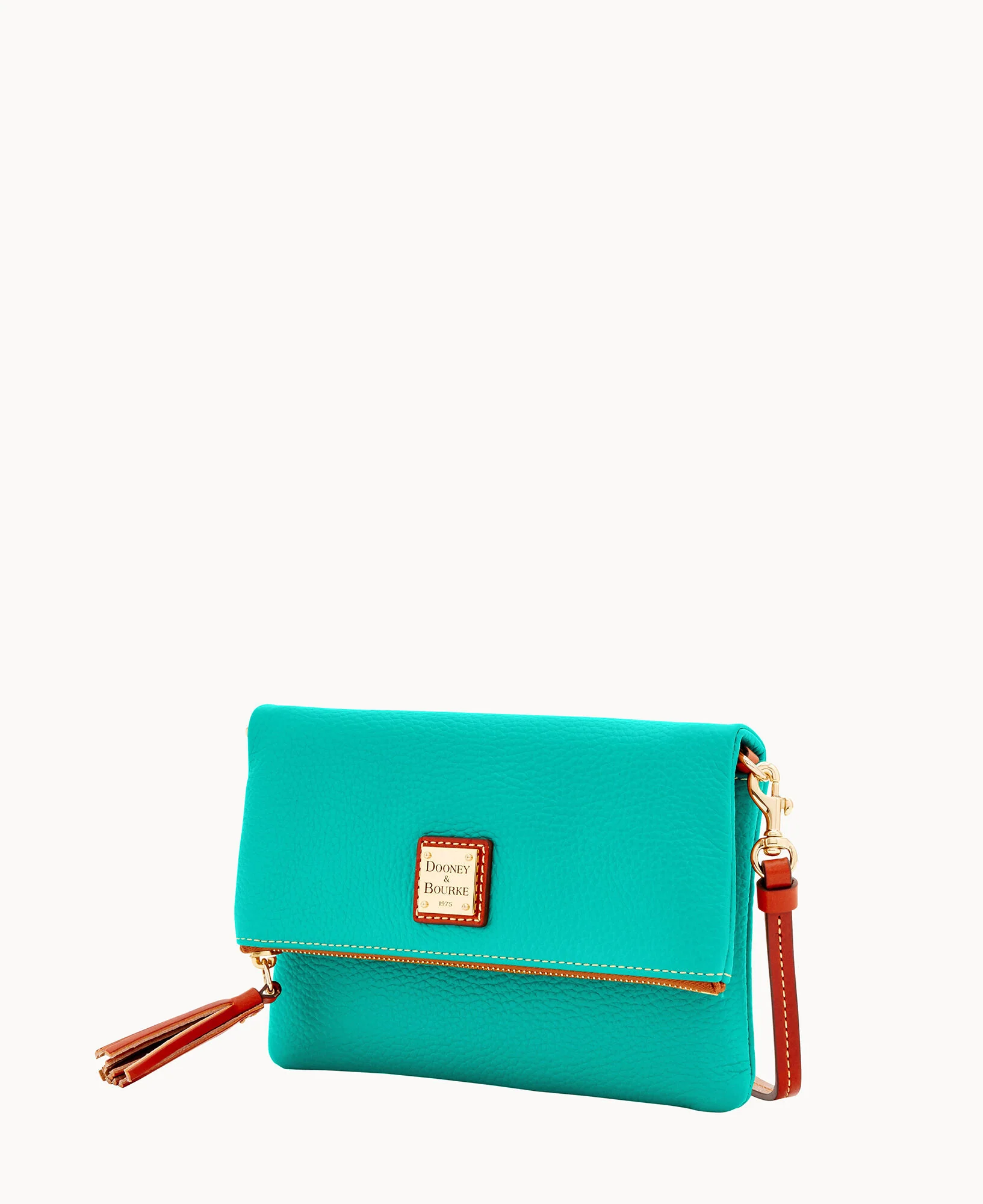 Pebble Grain Foldover Zip Crossbody - Image 72