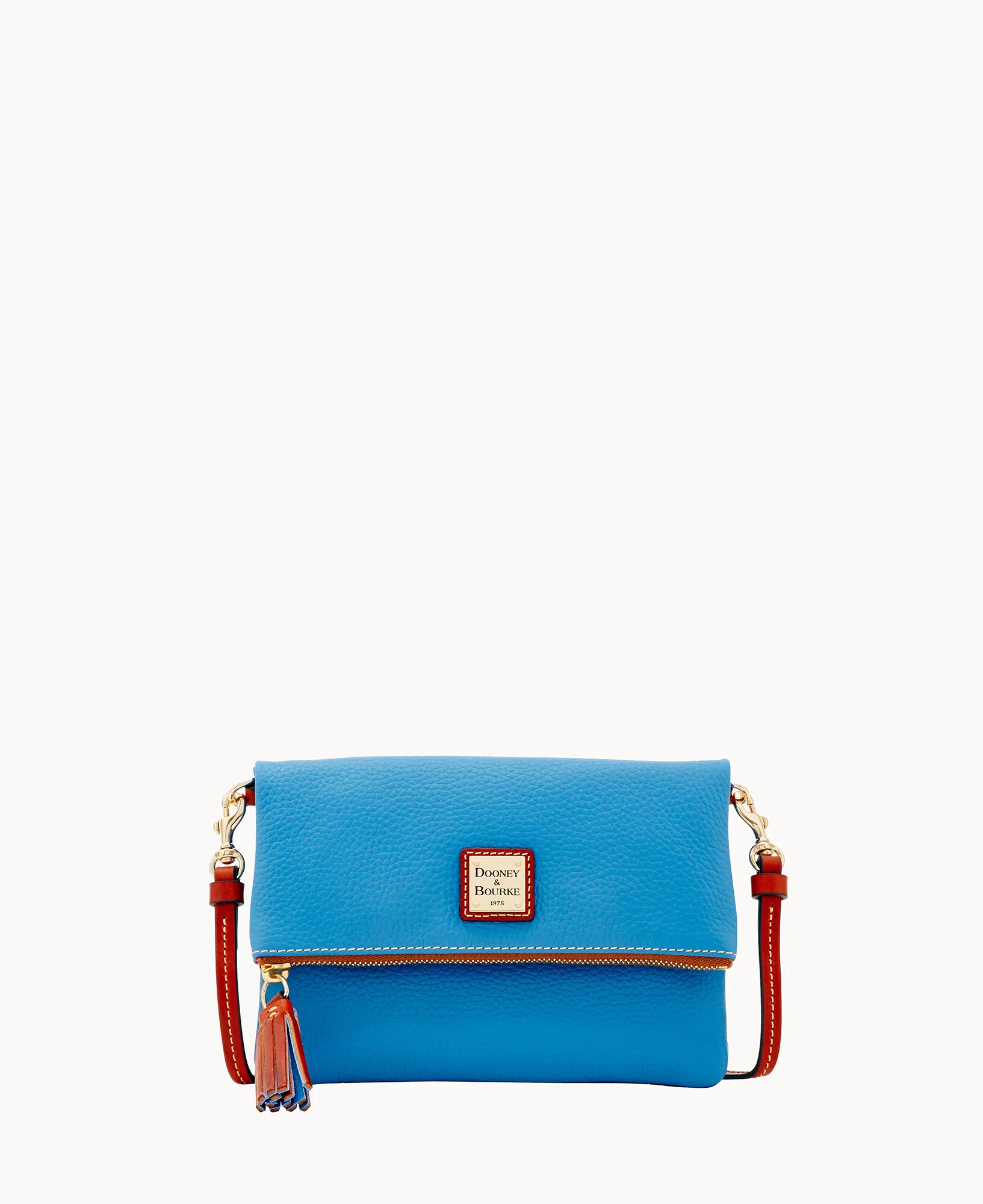 Pebble Grain Foldover Zip Crossbody - Image 76