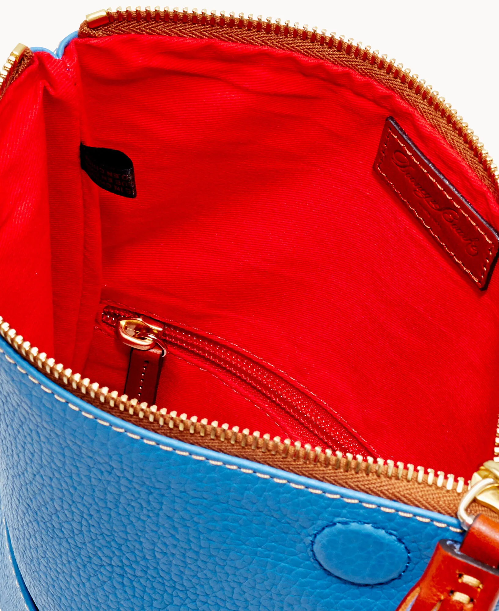 Pebble Grain Foldover Zip Crossbody - Image 78