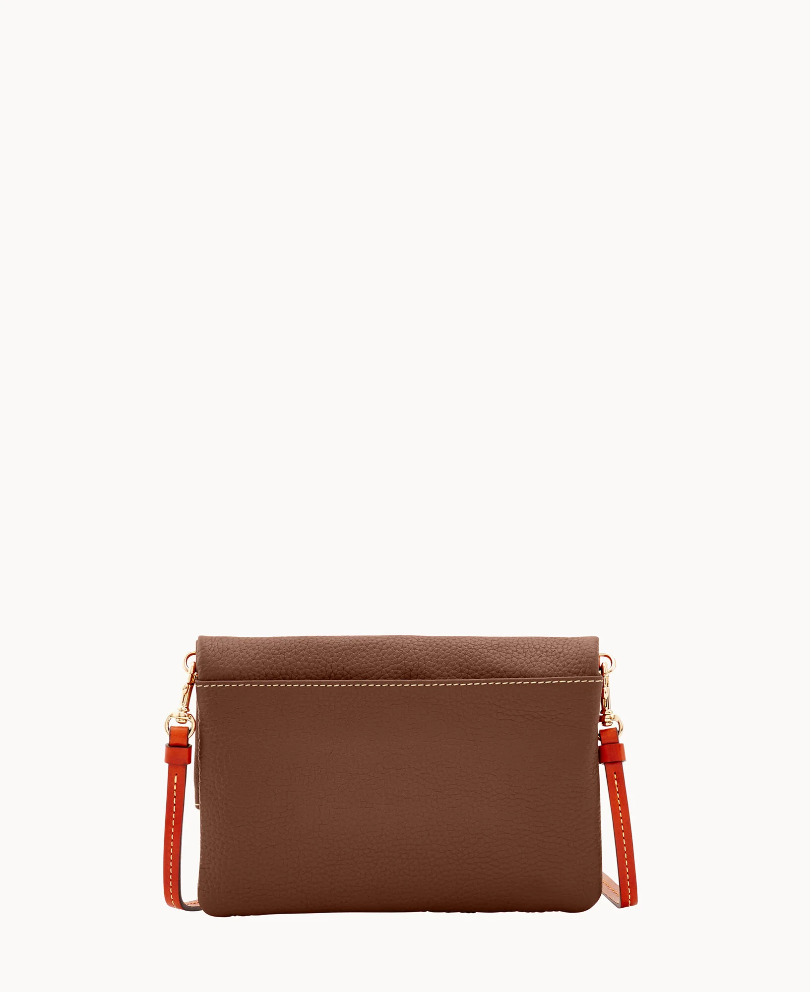 Pebble Grain Foldover Zip Crossbody - Image 8