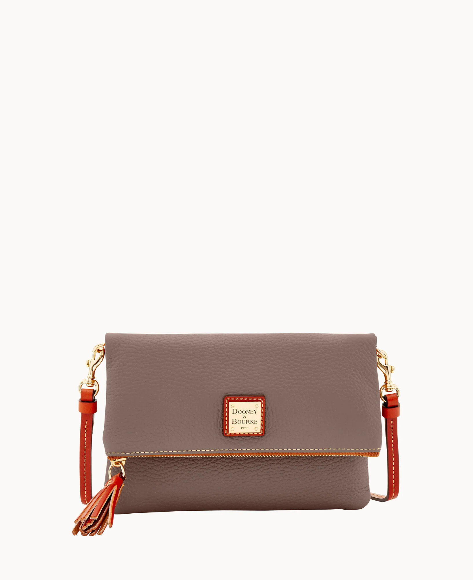 Pebble Grain Foldover Zip Crossbody - Image 81